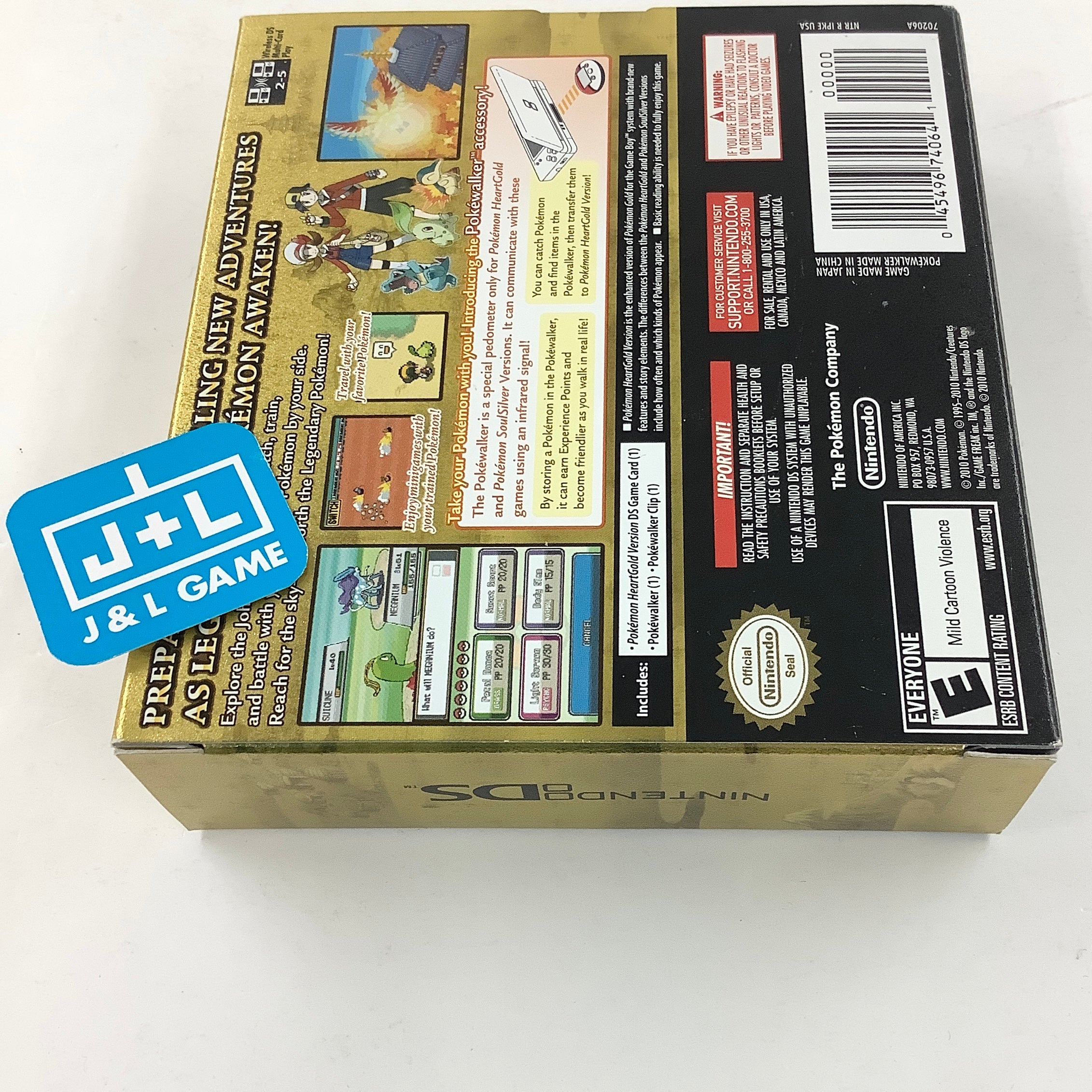 Pokemon HeartGold Version - (NDS) Nintendo DS Video Games Nintendo   