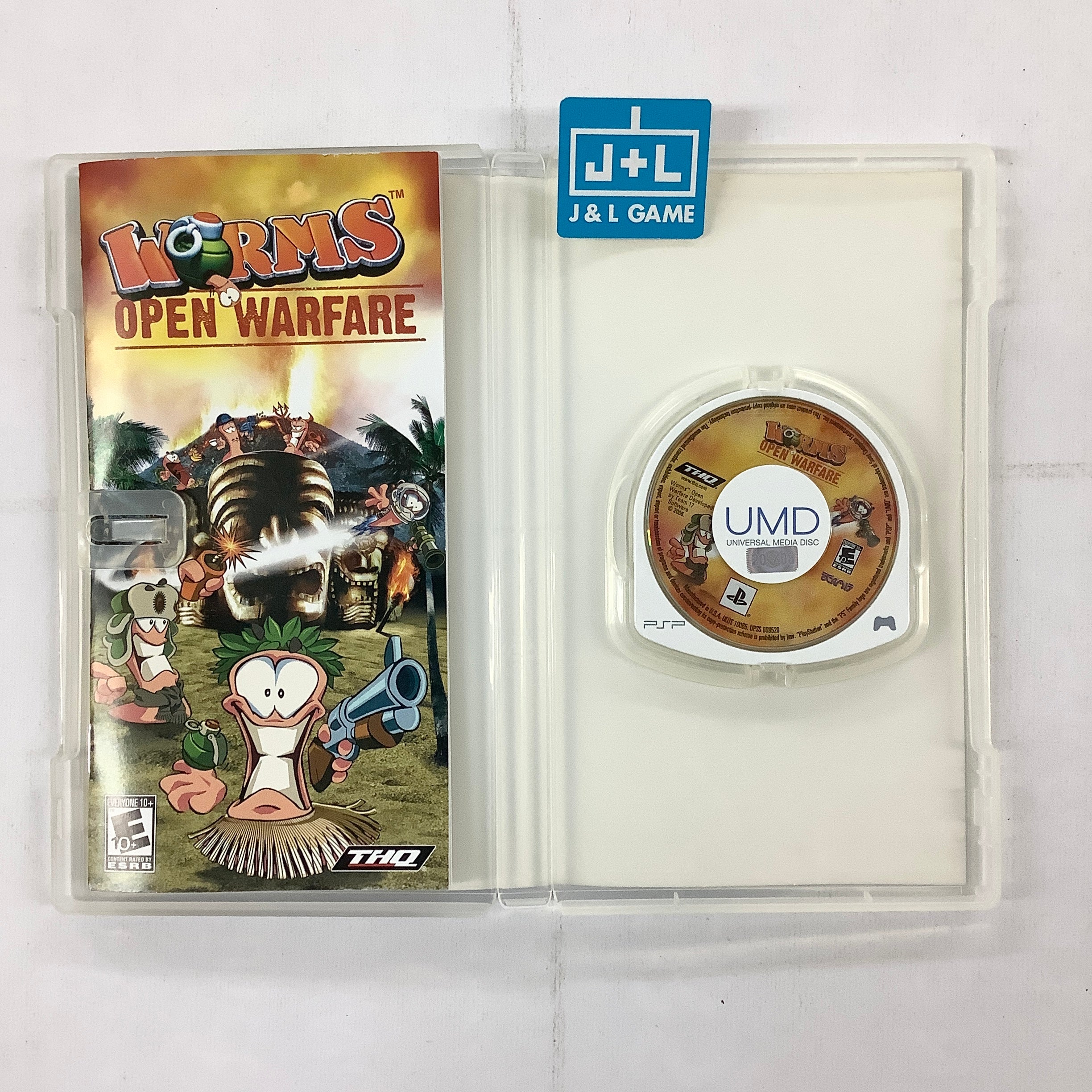 Worms: Open Warfare - Sony PSP [Pre-Owned] Video Games THQ   