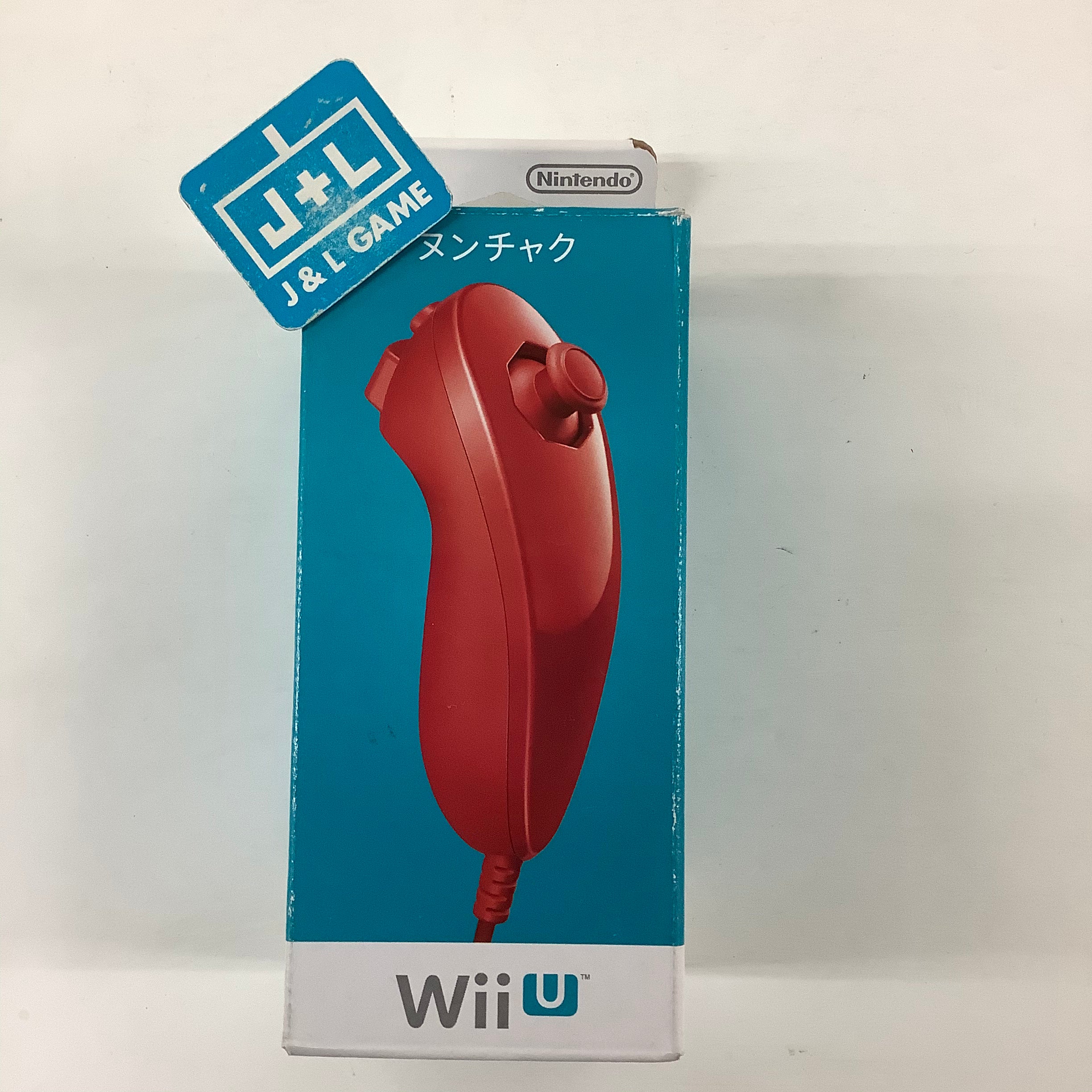 Nintendo Nunchuk (Red) - Nintendo Wii U (Japanese Import) Accessories Nintendo   