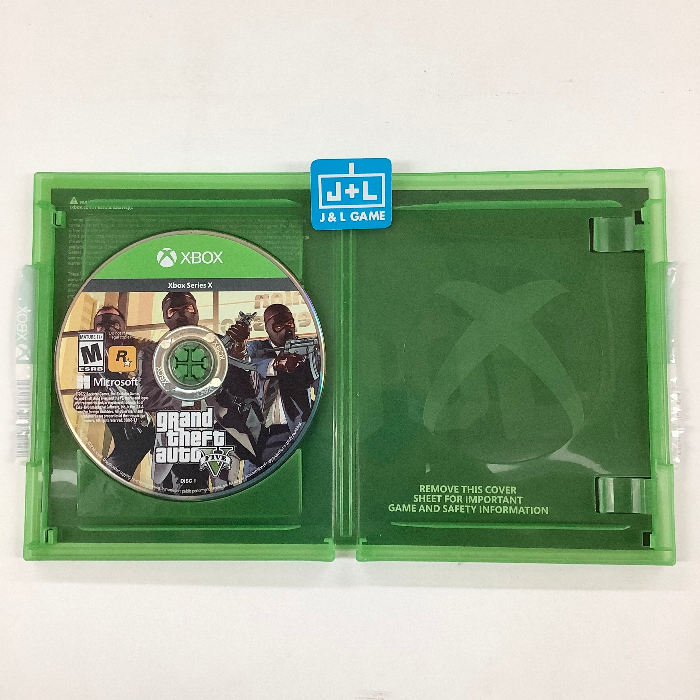 Grand Theft Auto V - (XSX) Xbox Series X [UNBOXING] Video Games Rockstar Games   
