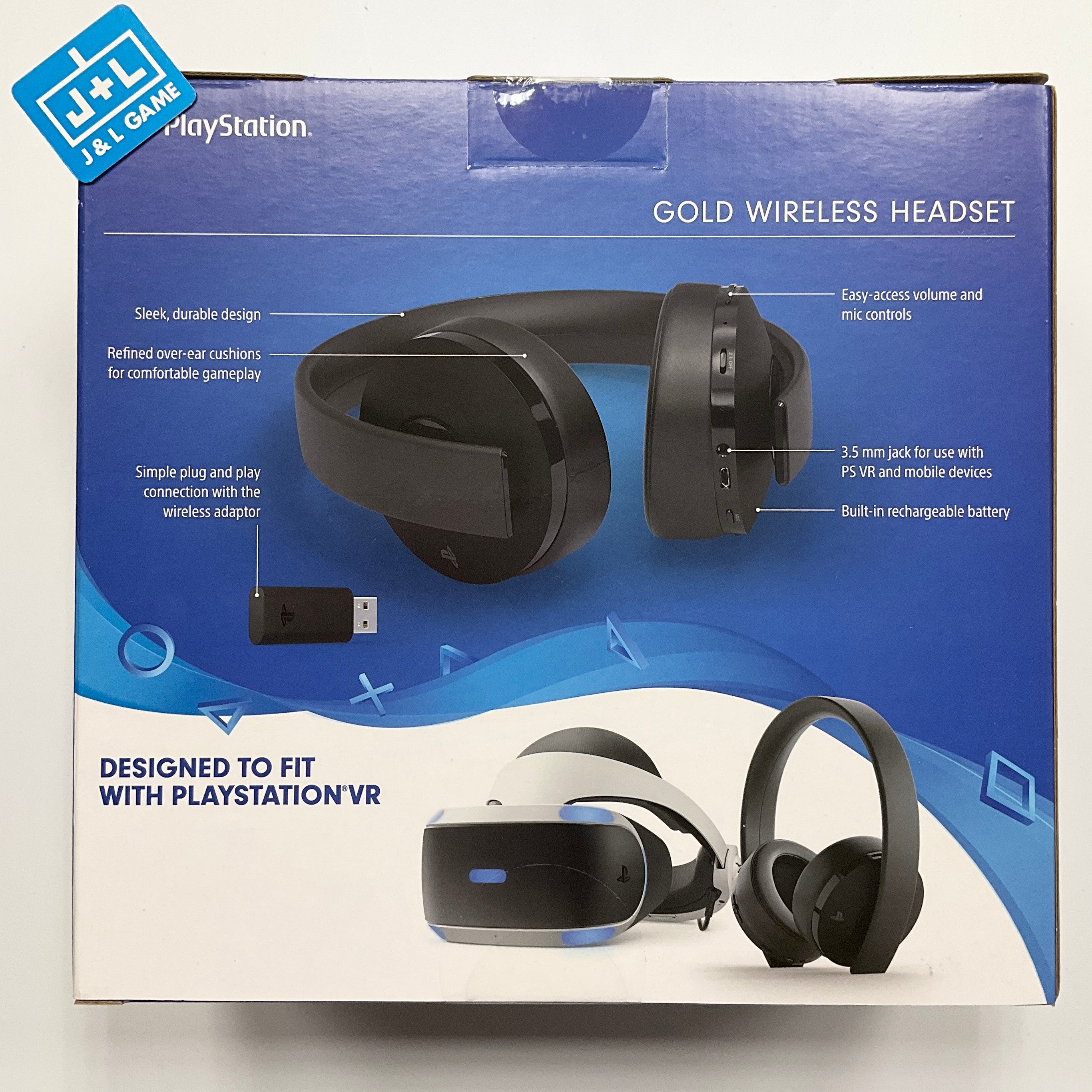 SONY PlayStation 4 Gold Wireless Headset Fortnite - (PS4) PlayStation 4 Accessories Sony   