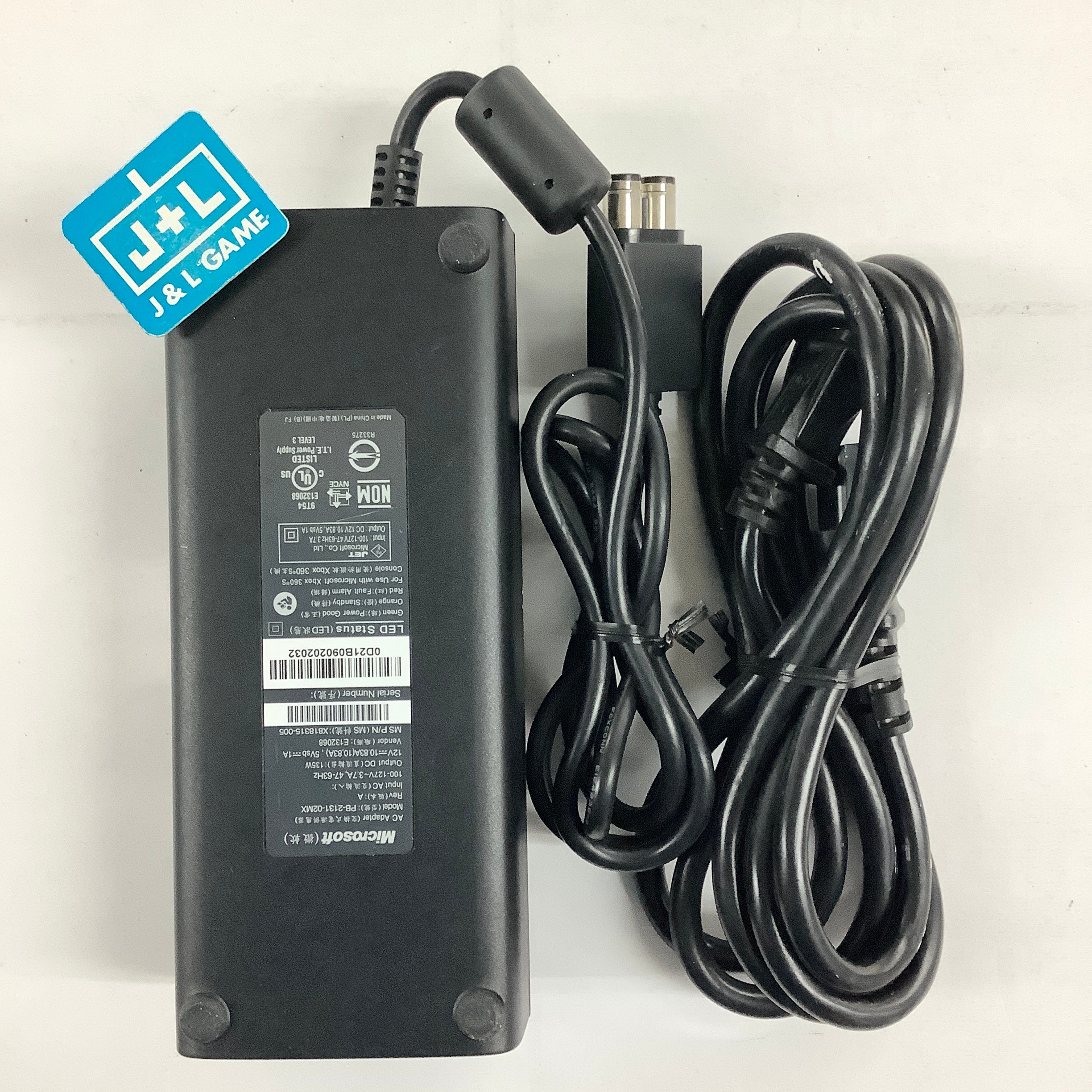 Microsoft Xbox 360 Slim Power Supply AC Adapter - Xbox 360 [Pre-Owned] Accessories Microsoft   