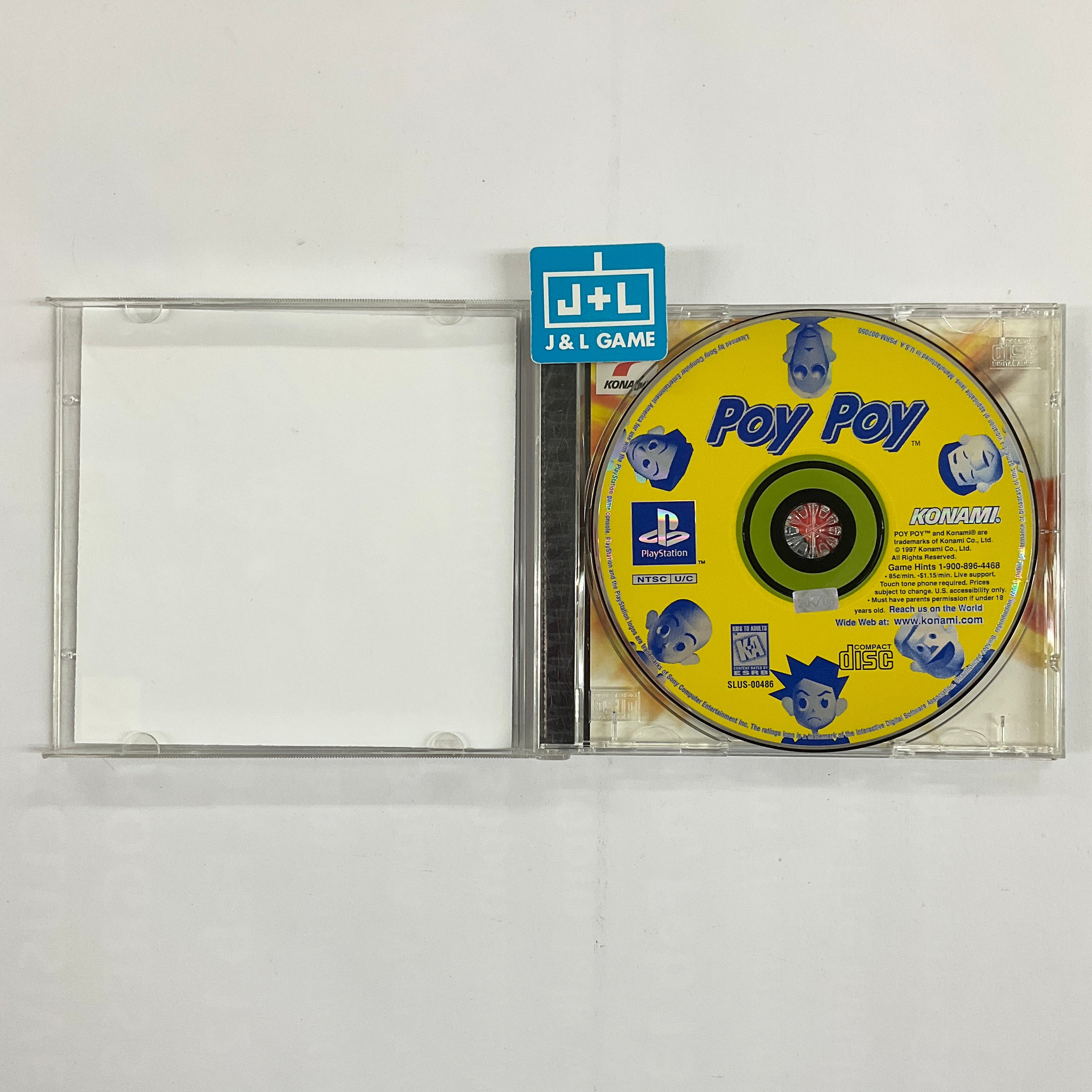 Poy Poy - (PS1) PlayStation 1 [Pre-Owned] Video Games Konami   