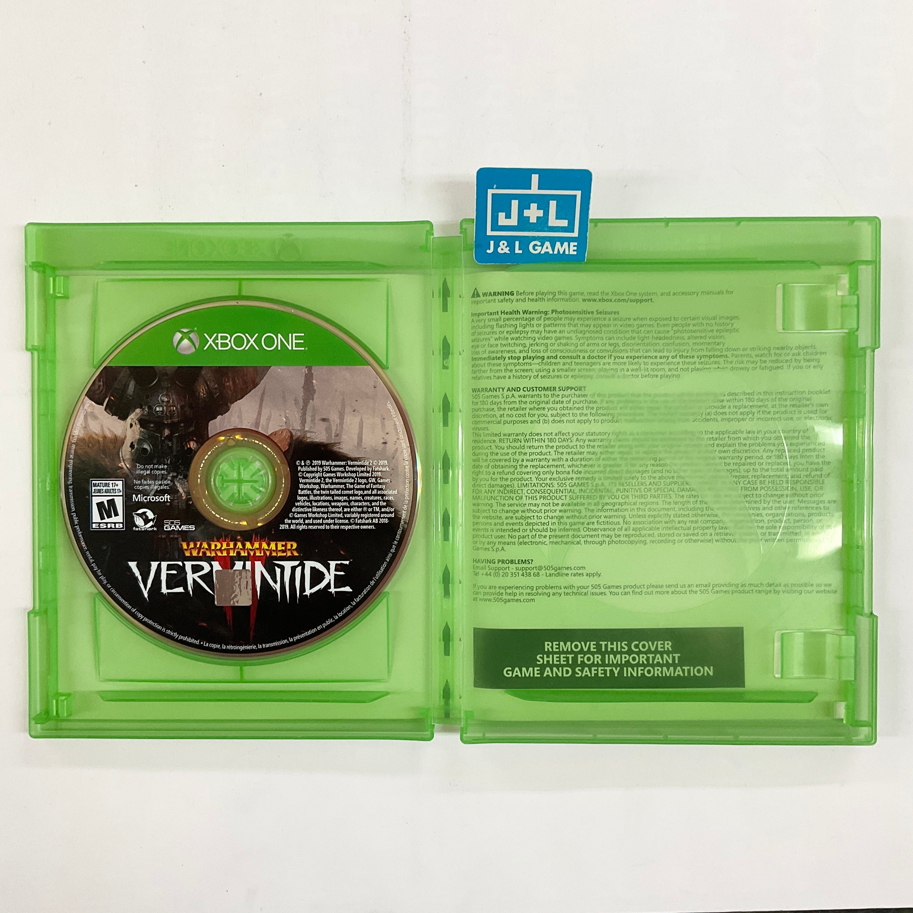 Warhammer: Vermintide 2 (Deluxe Edition) - (XB1) Xbox One [Pre-Owned] Video Games 505 Games   