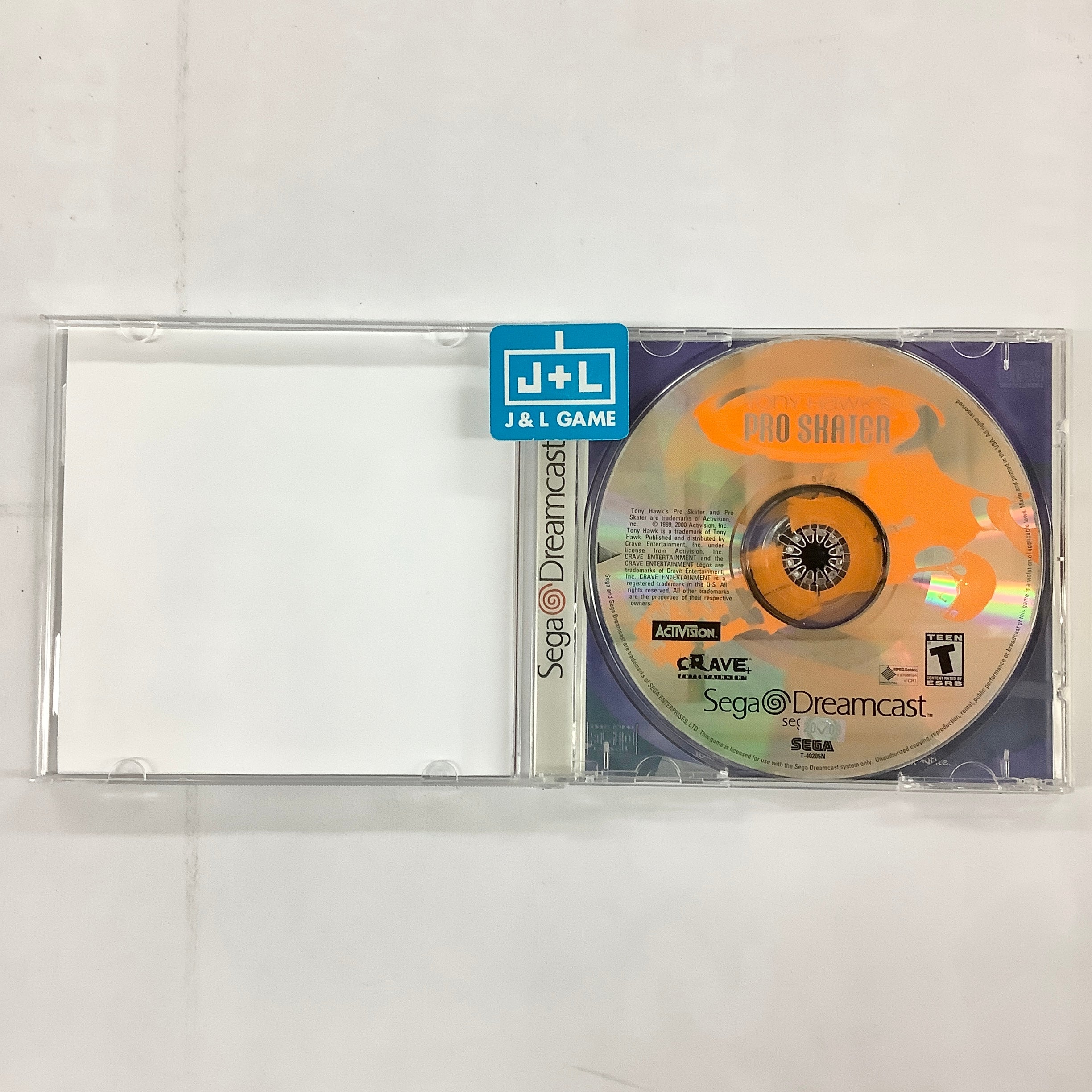 Tony Hawk's Pro Skater (Sega All Stars) - (DC) SEGA Dreamcast [Pre-Owned] Video Games Crave   