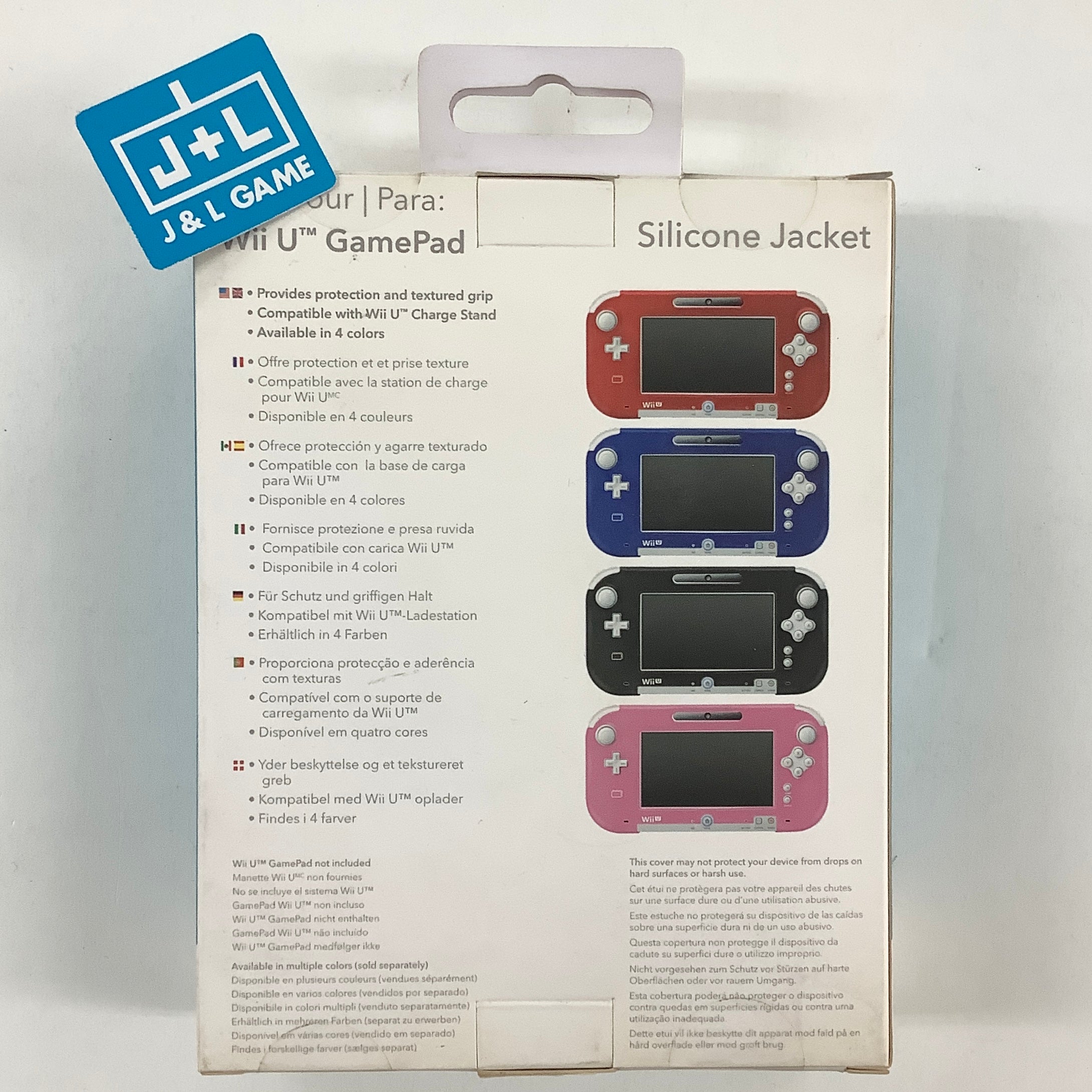 PDP Wii U Gamepad Silicone Jacket (Red) - Nintendo Wii U Video Games Performance Designed Products   