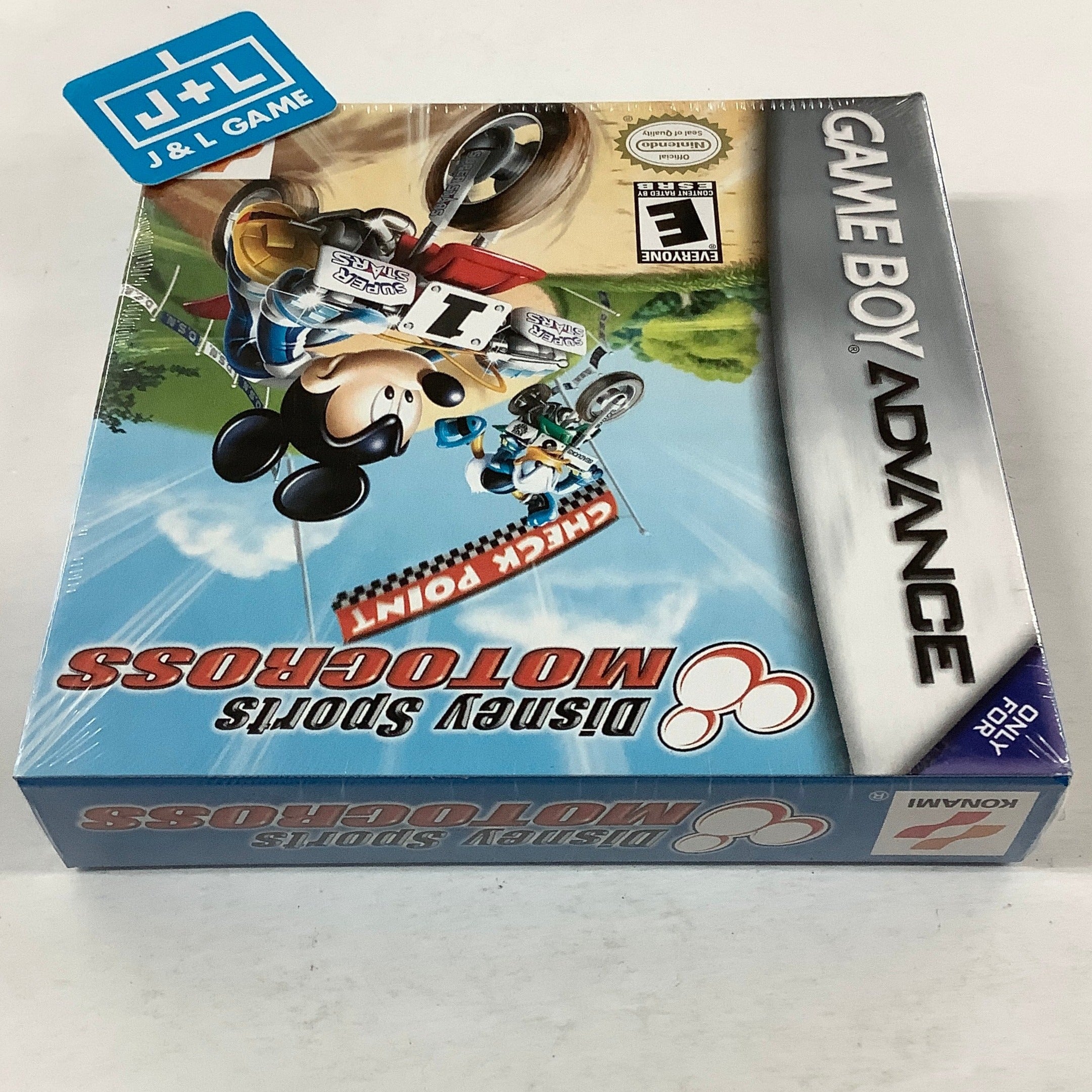 Disney Sports: Motocross - (GBA) Game Boy Advance Video Games Konami   