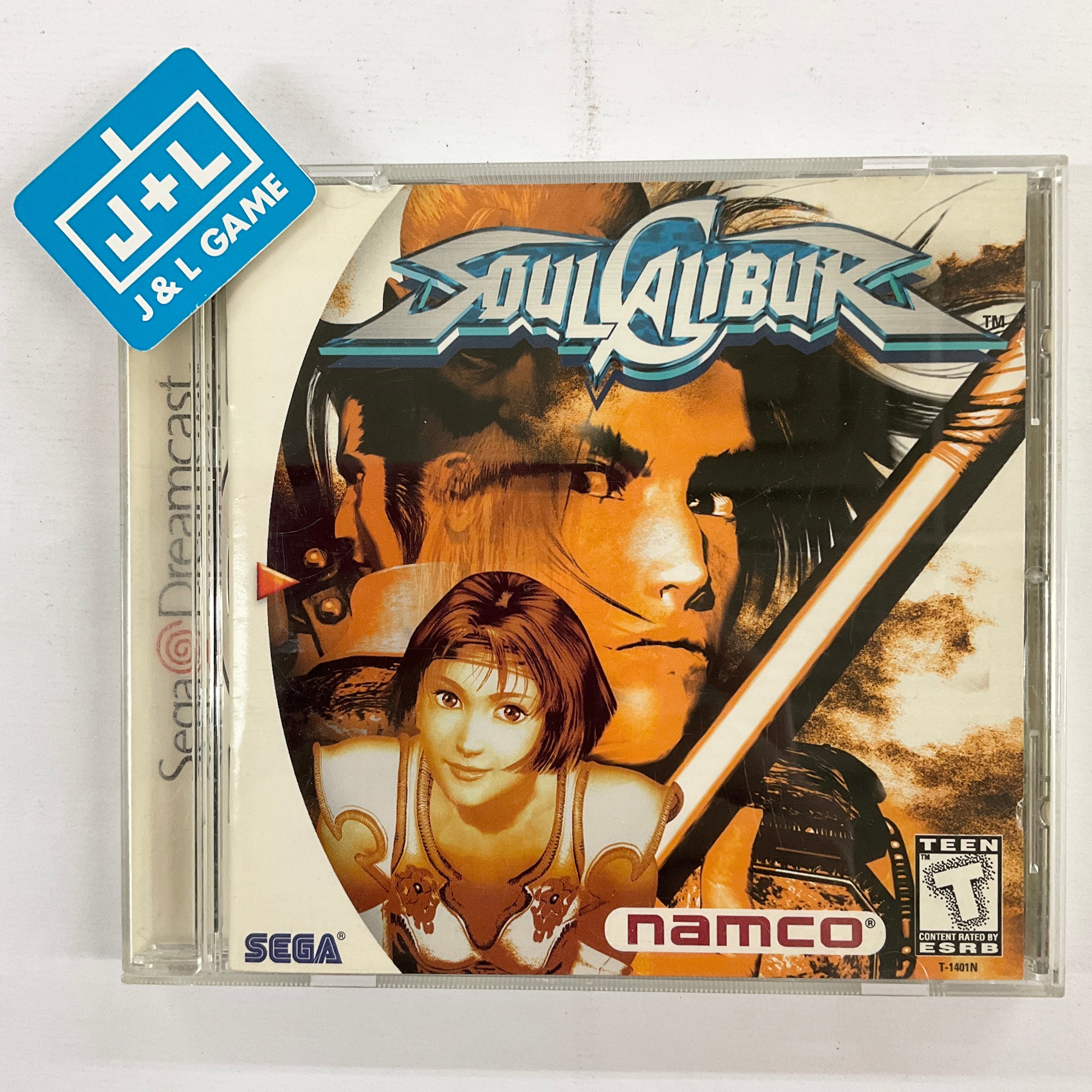 SoulCalibur - (DC) SEGA Dreamcast [Pre-Owned] Video Games Namco   