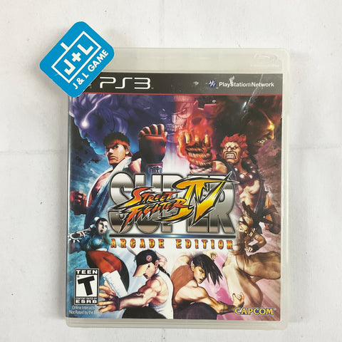 Super Street Fighter IV: Arcade Edition - (PS3) PlayStation 3 [Pre-Owned] Video Games Capcom   