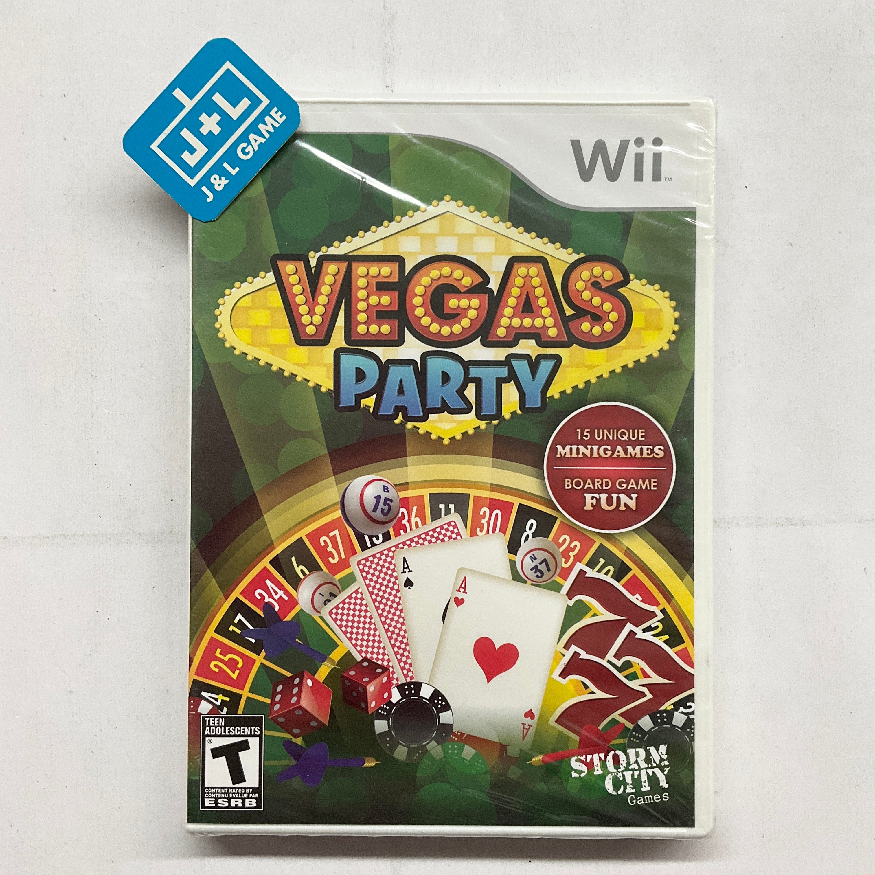 Vegas Party - Nintendo Wii Video Games Storm City Entertainment   