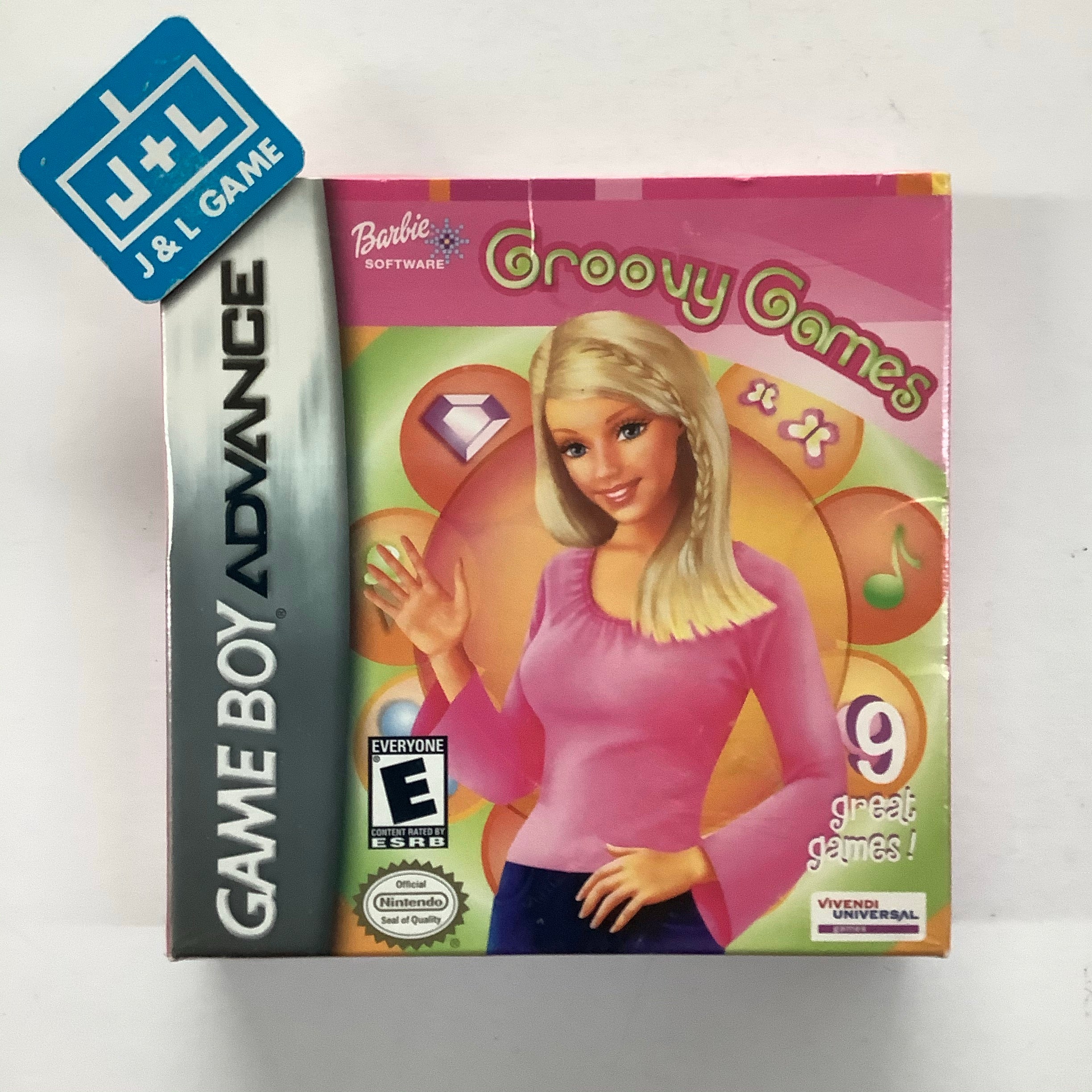 Barbie Software: Groovy Games - (GBA) Game Boy Advance Video Games VU Games   