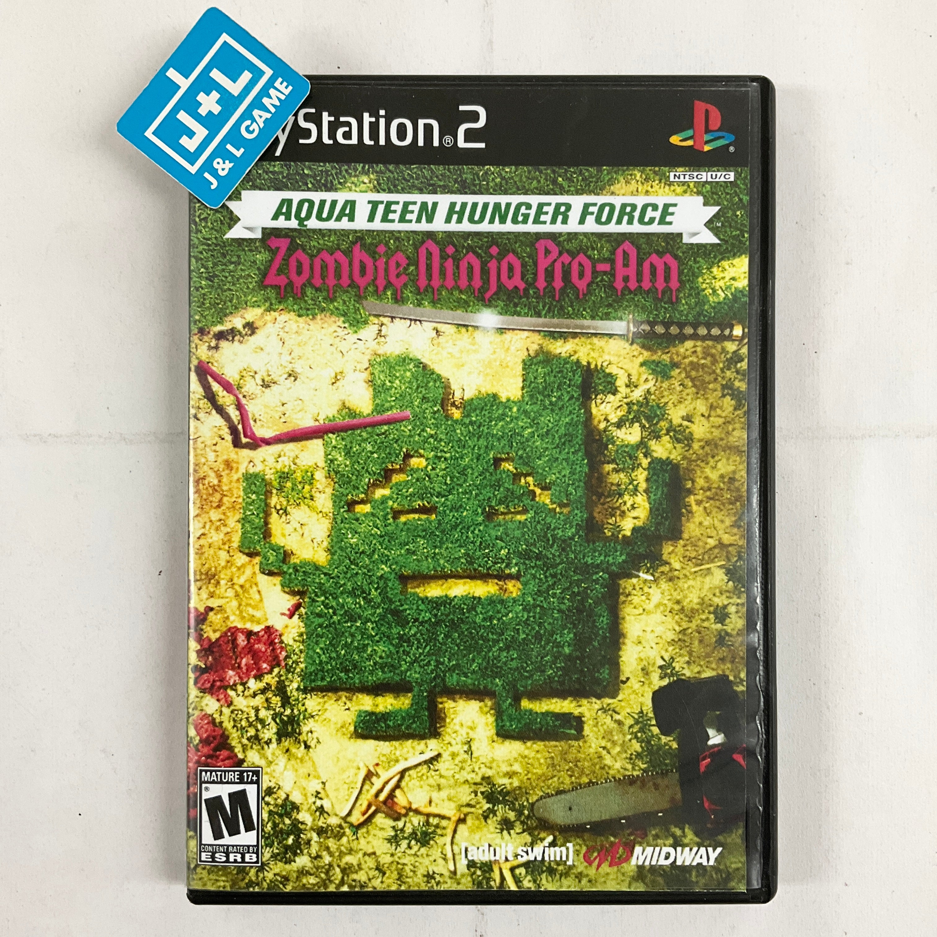 Aqua Teen Hunger Force Zombie Ninja Pro-Am - (PS2) PlayStation 2 [Pre-Owned] Video Games Midway   