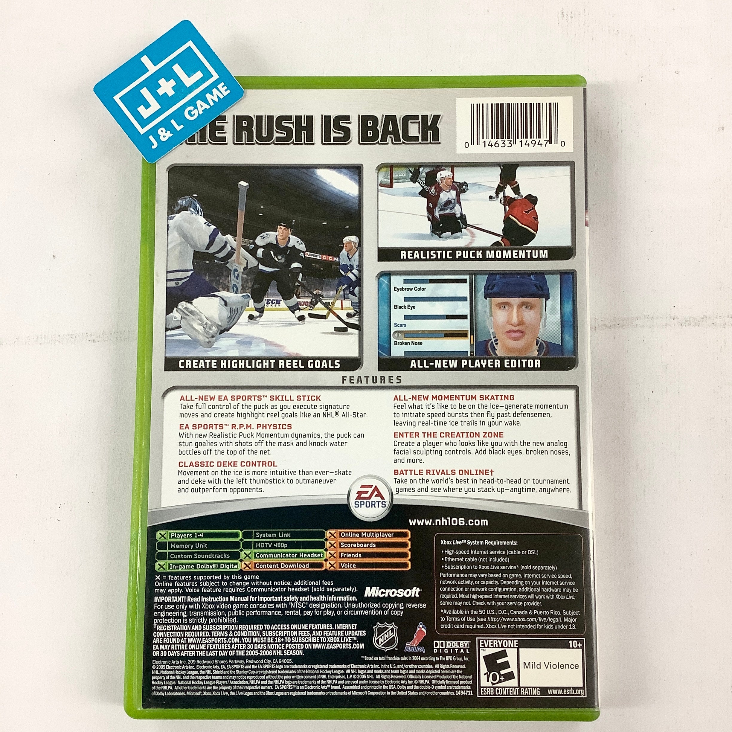 NHL 06 - (XB) Xbox [Pre-Owned] Video Games EA Sports   