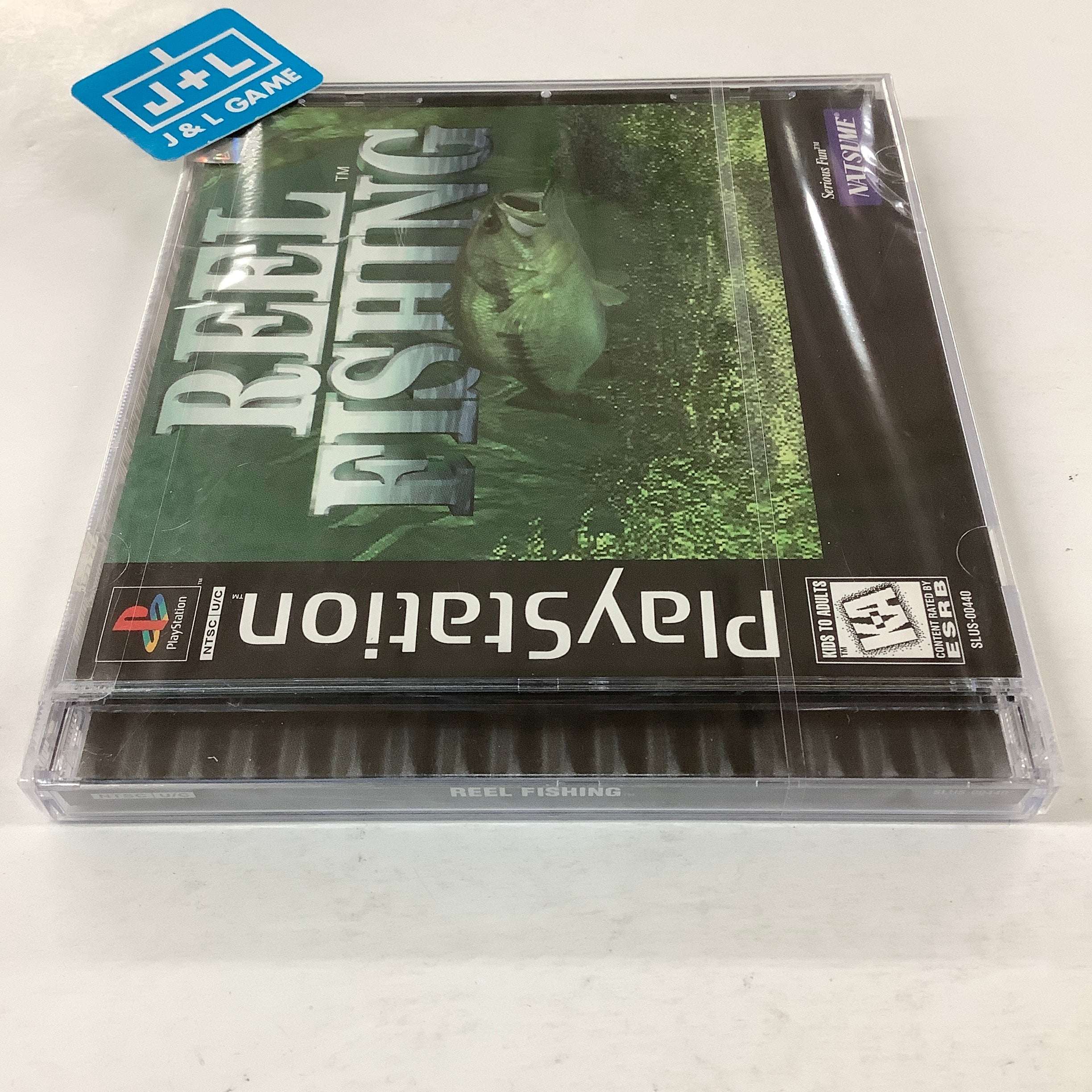 Reel Fishing - (PS1) PlayStation 1 Video Games Natsume   