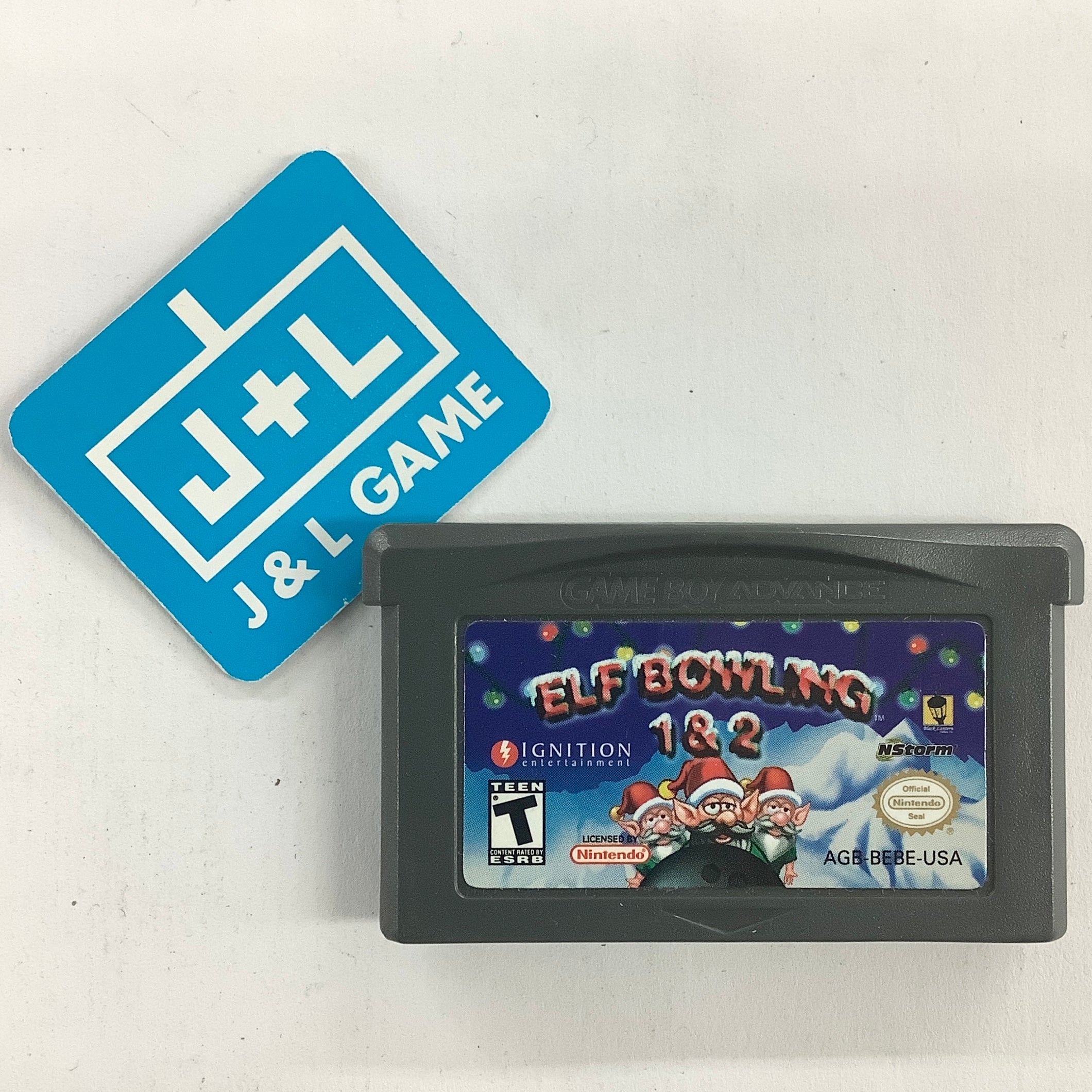 Elf Bowling 1 & 2 - (GBA) Game Boy Advance [Pre-Owned] Video Games Ignition Entertainment   
