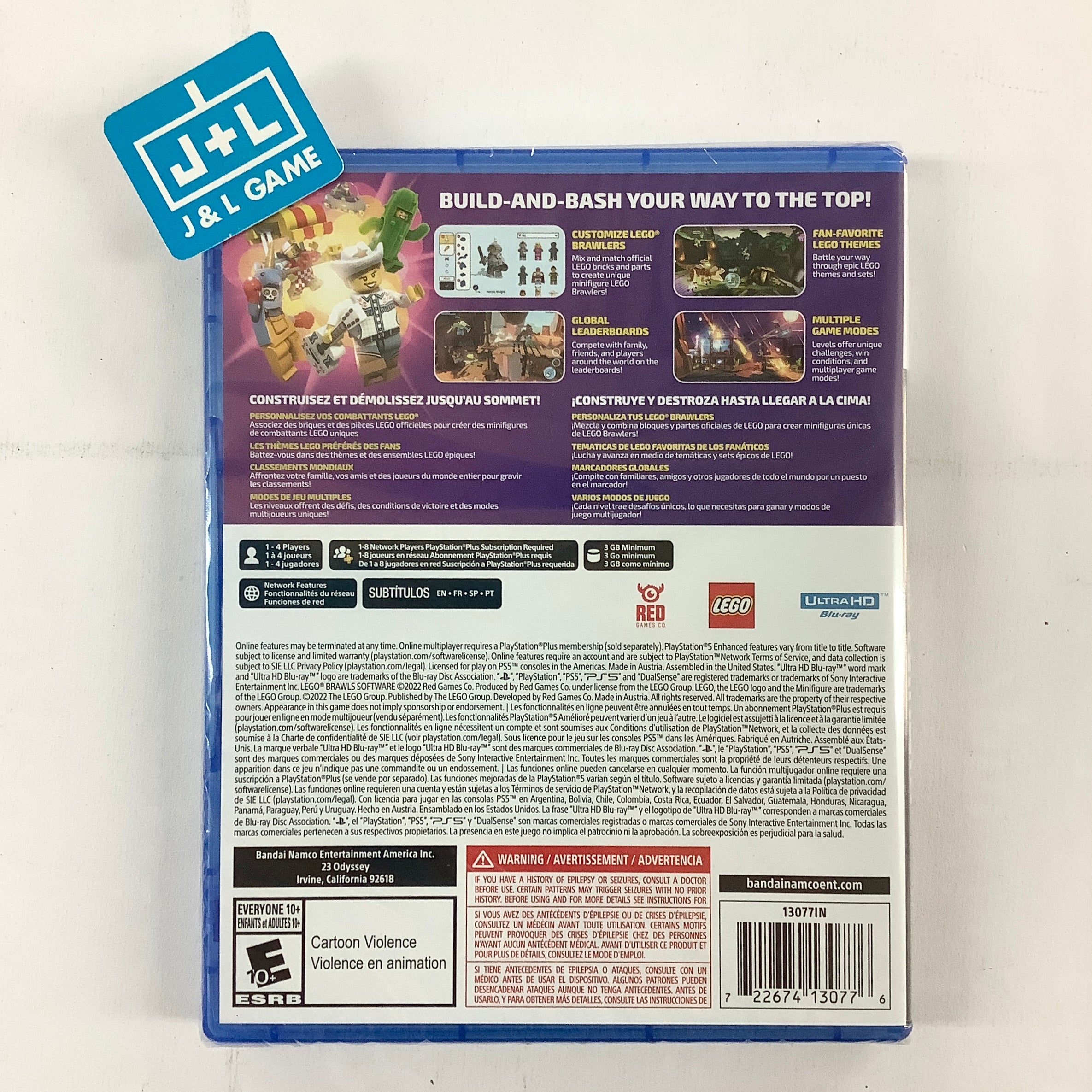 LEGO Brawls - (PS5) PlayStation 5 Video Games BANDAI NAMCO Entertainment   