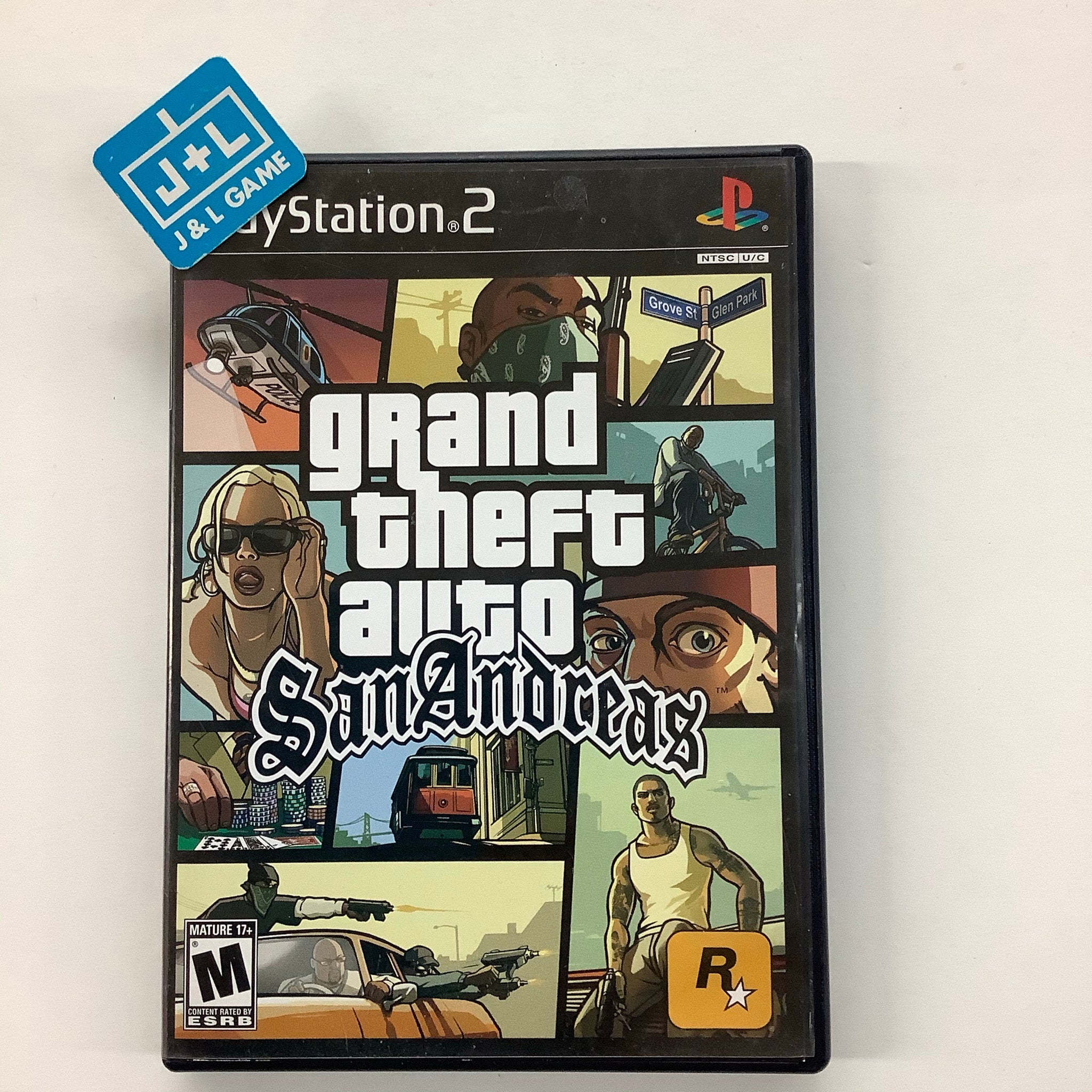 Grand Theft Auto - San Andreas [SLUS 20946] (Sony Playstation 2