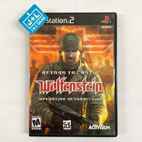 Return to Castle Wolfenstein: Operation Resurrection - (PS2) PlayStation 2 [Pre-Owned] Video Games Activision   