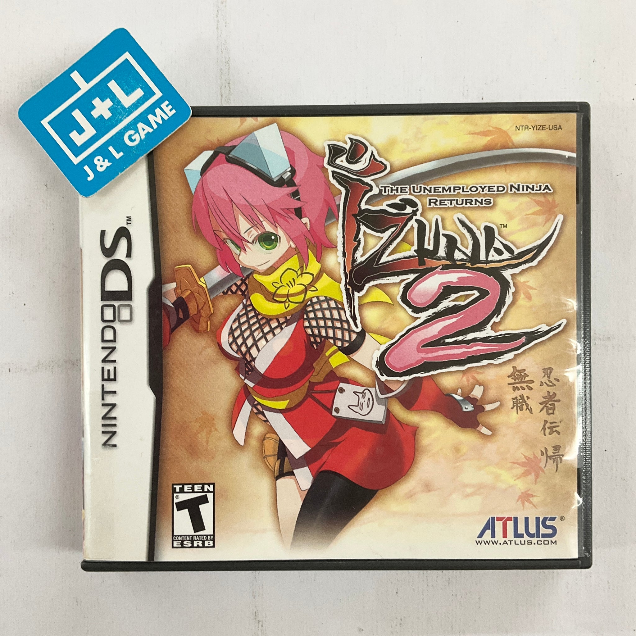Izuna 2: The Unemployed Ninja Returns - (NDS) Nintendo DS [Pre-Owned] Video Games Atlus   