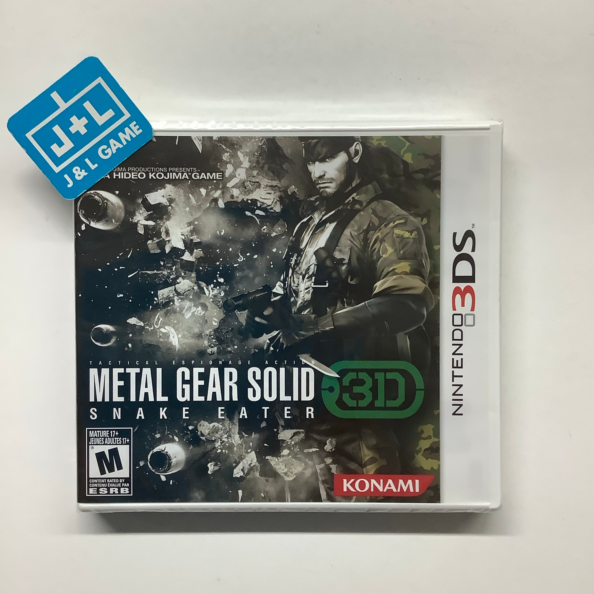 Metal Gear Solid: Snake Eater 3D - Nintendo 3DS Video Games Konami   