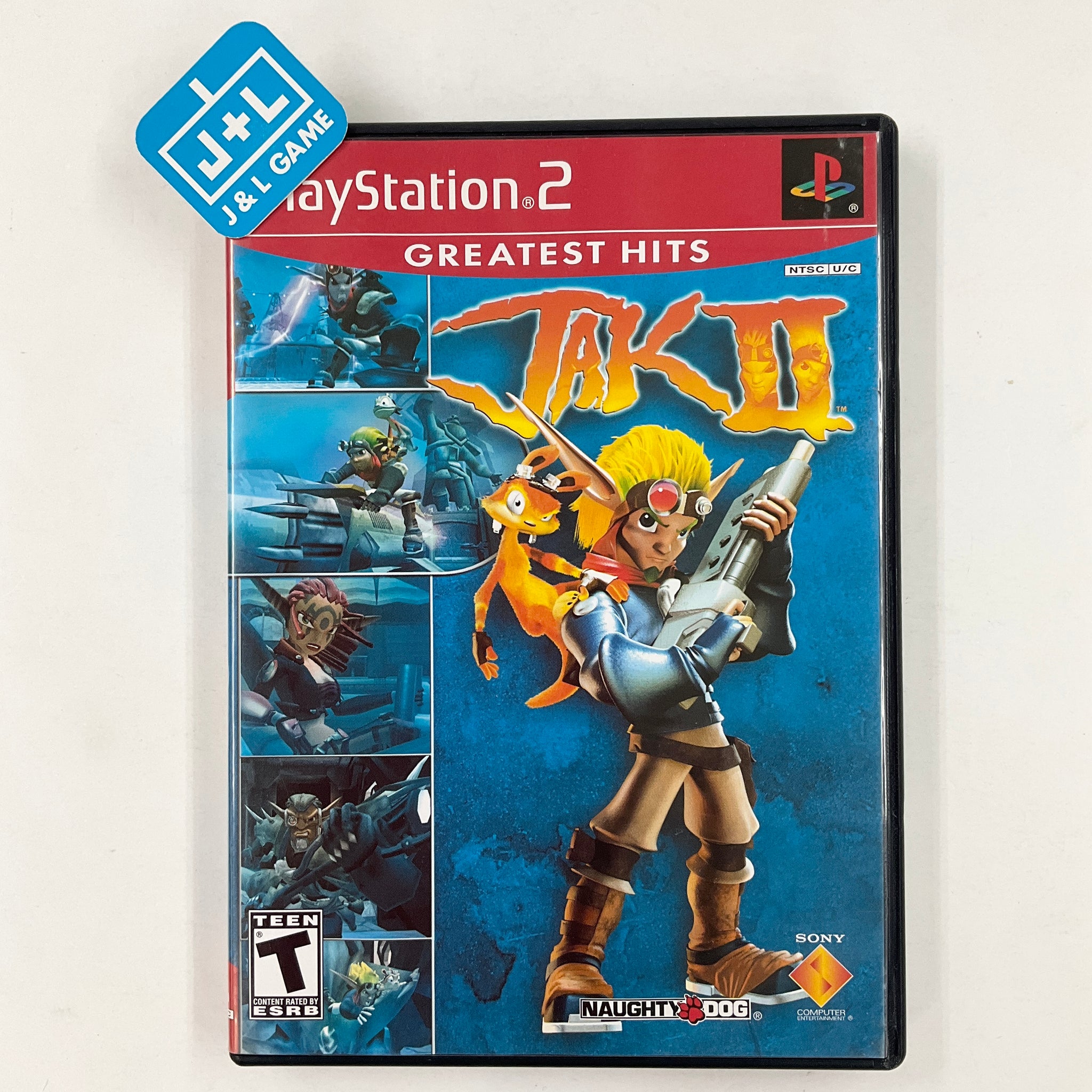 Jak II (Greatest Hits) - (PS2) PlayStation 2 [Pre-Owned] Video Games SCEA   