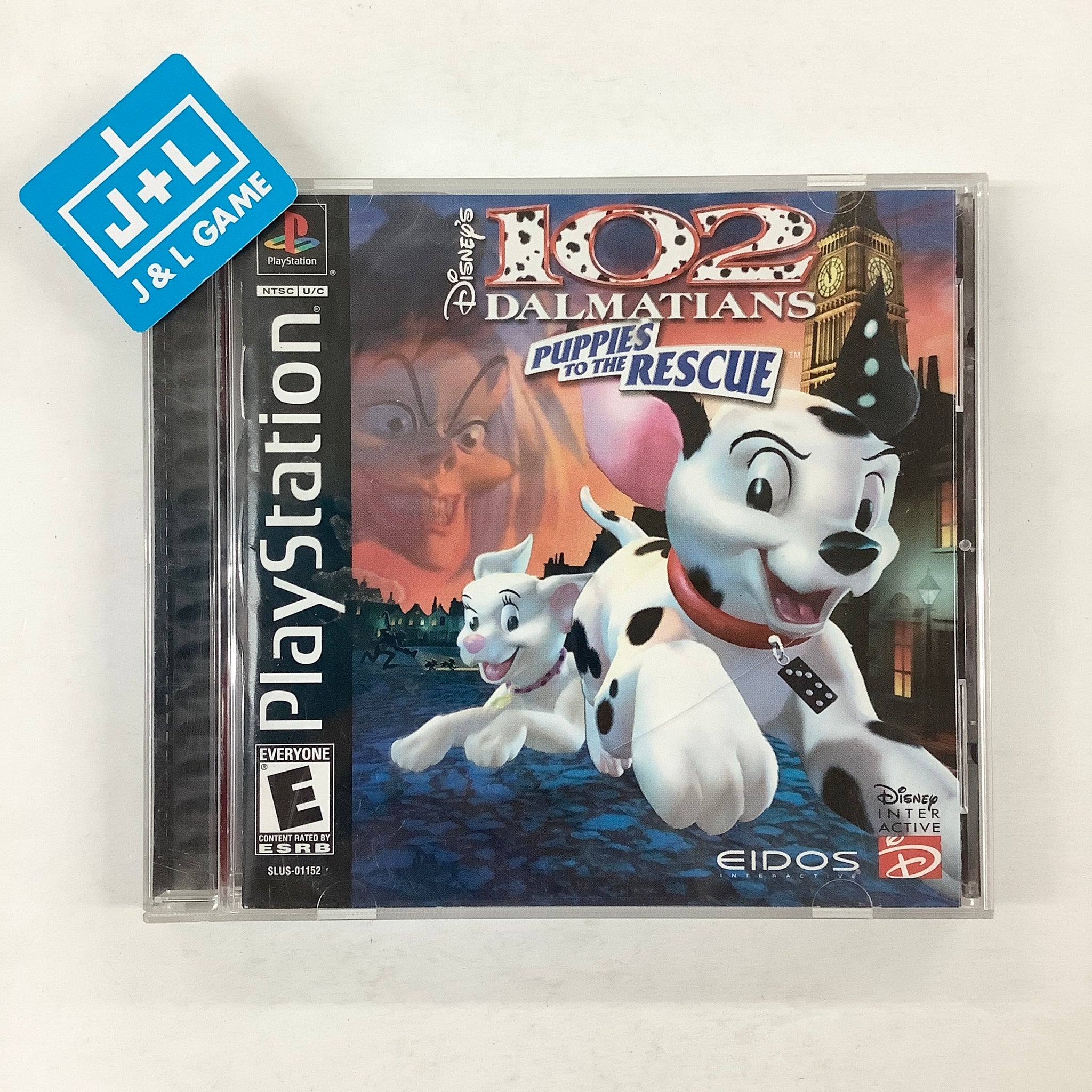 Disney's 102 Dalmatians: Puppies to the Rescue - (PS1) PlayStation 1 [Pre-Owned] Video Games Eidos Interactive   