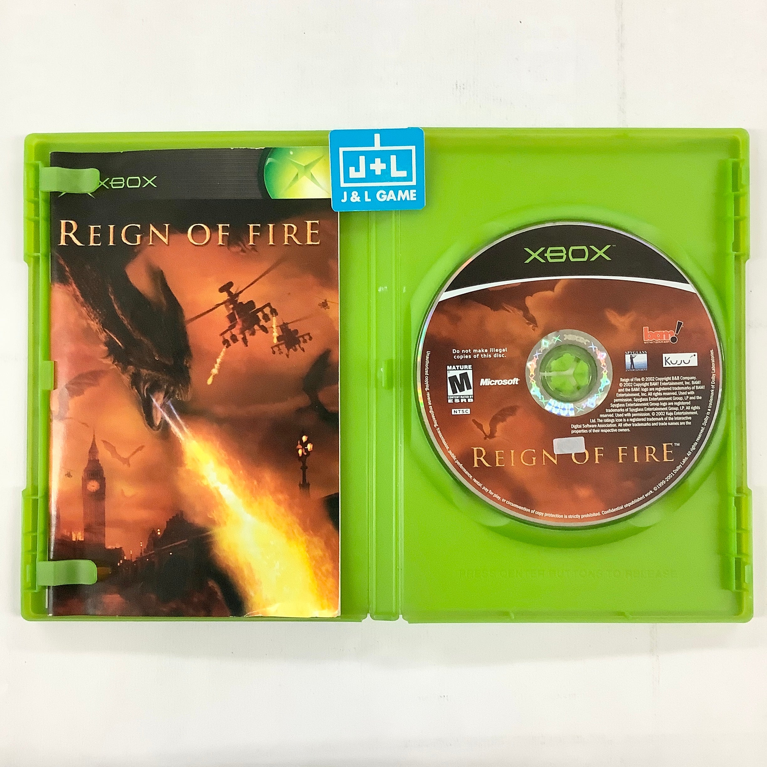 Reign of Fire - (XB) Xbox [Pre-Owned] Video Games Bam Entertainment   