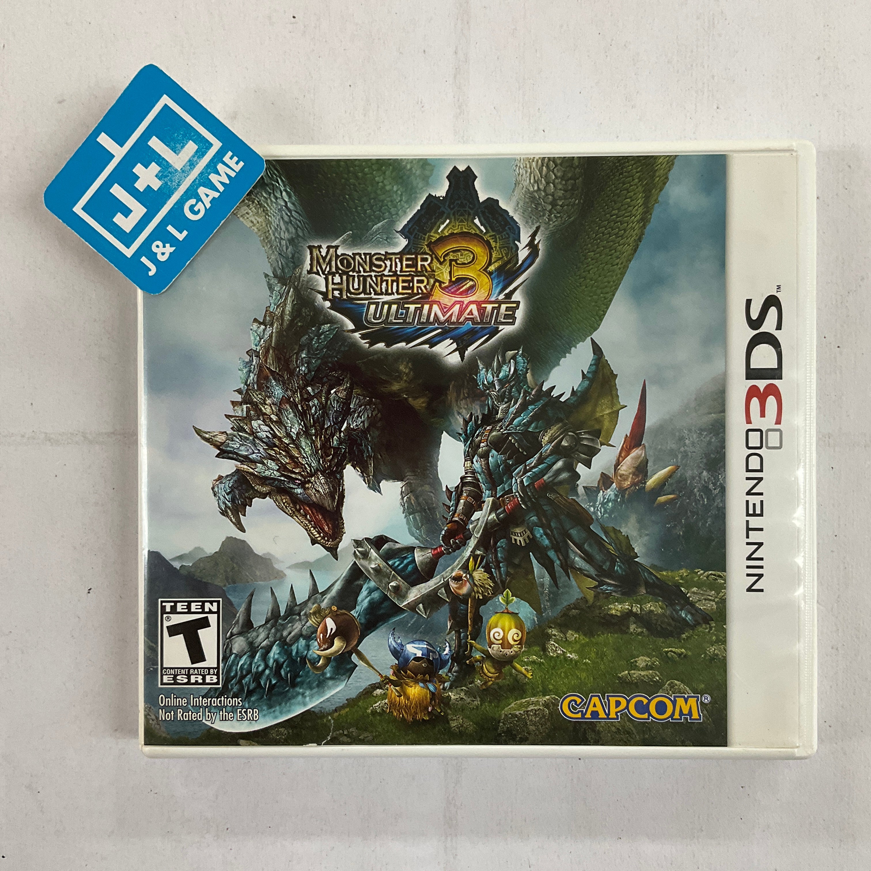 Monster Hunter 3 Ultimate - Nintendo 3DS [Pre-Owned] Video Games Capcom   