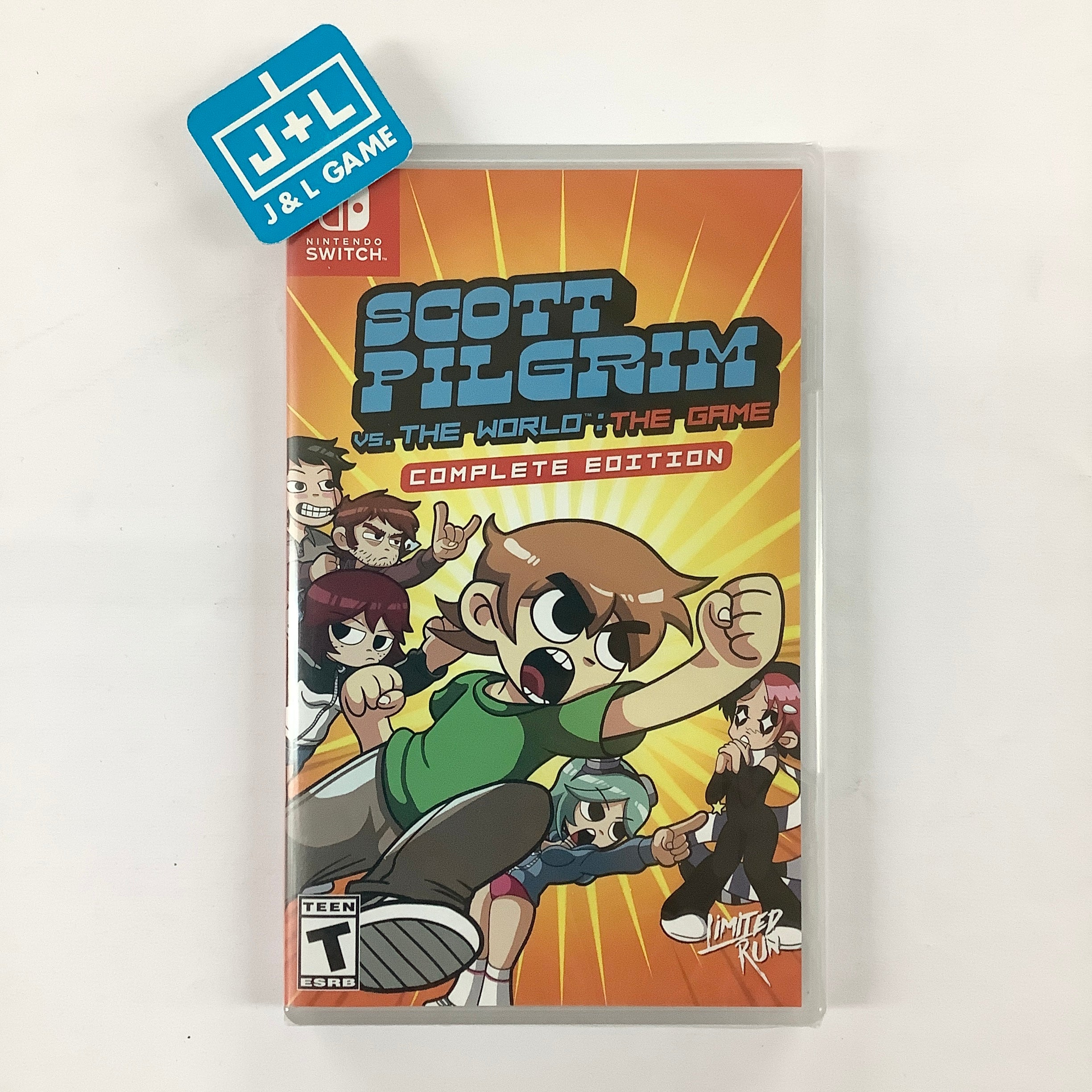 Scott Pilgrim vs The World: The Game Complete Edition (Alt. Cover) - (NSW) Nintendo Switch Video Games Limited Run Games   