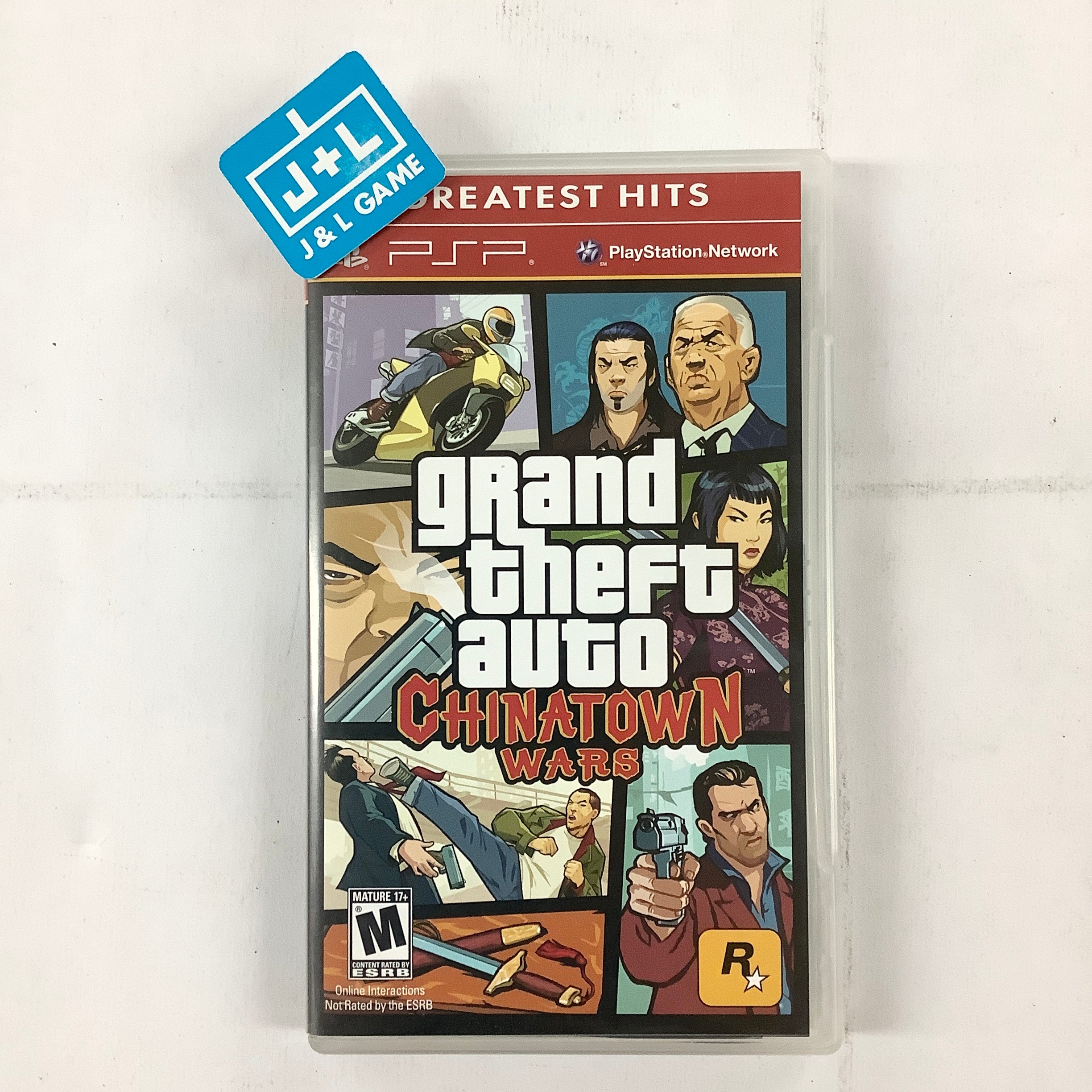 Grand Theft Auto: Chinatown Wars (Greatest Hits) - SONY PSP [Pre-Owned] Video Games Rockstar Games   