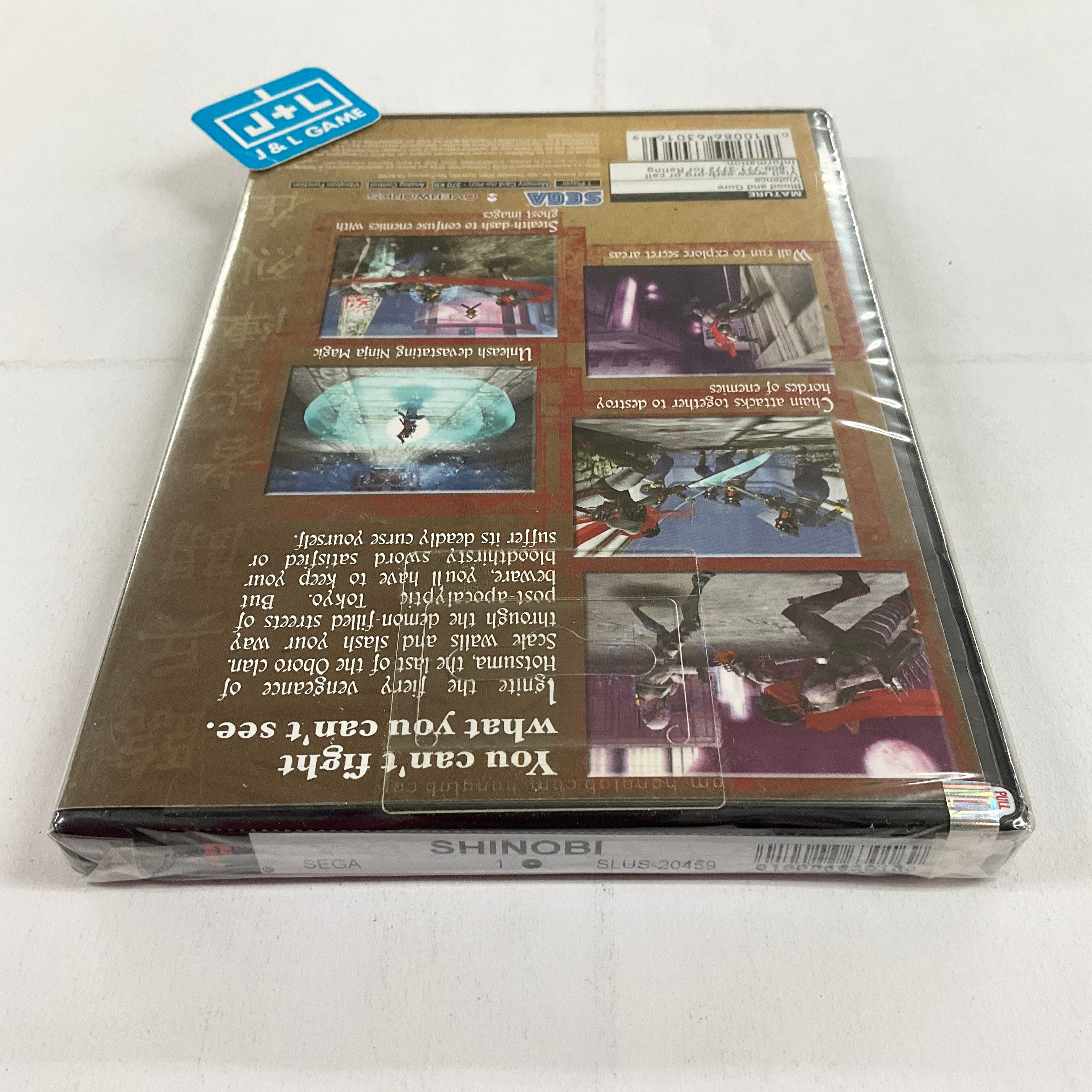 Shinobi - (PS2) PlayStation 2 Video Games Sega   