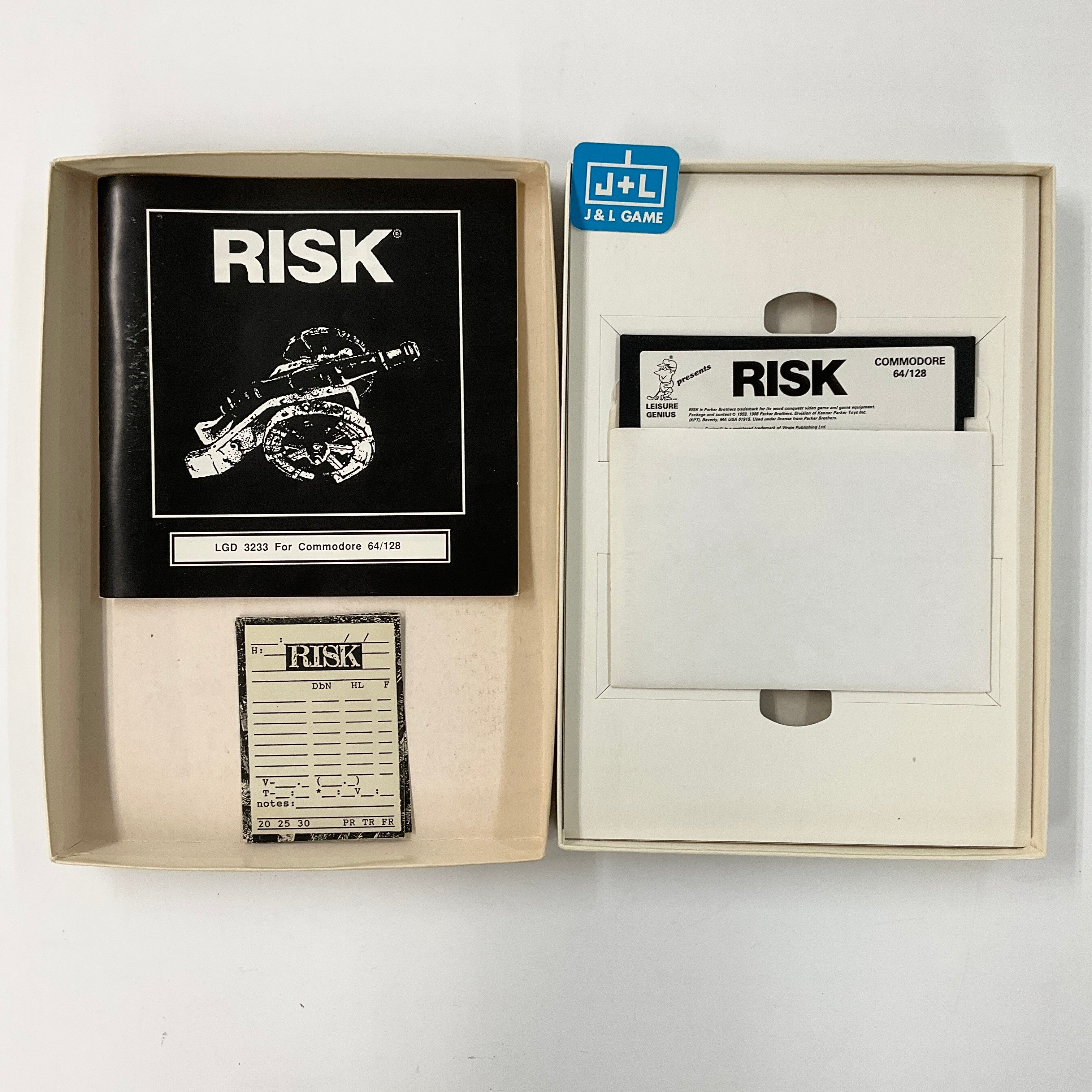 The Computer Edition of Risk: The World Conquest Game - (C64