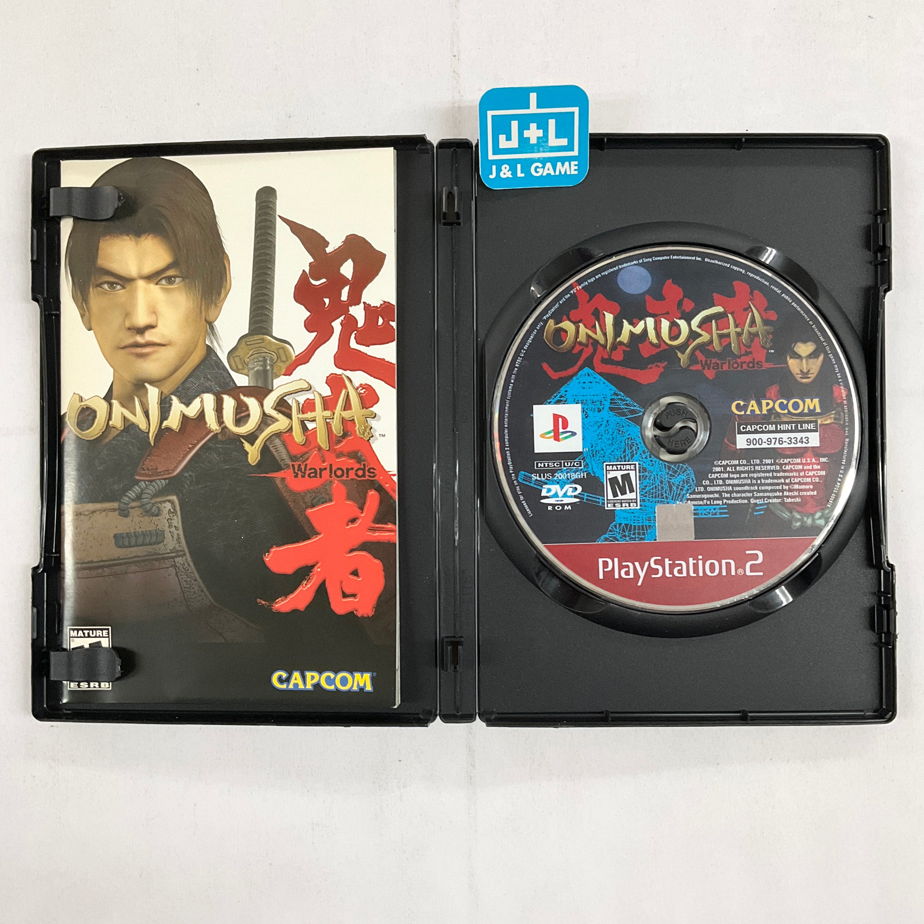 Onimusha: Warlords (Greatest Hits) - (PS2) PlayStation 2 [Pre-Owned] Video Games Capcom   