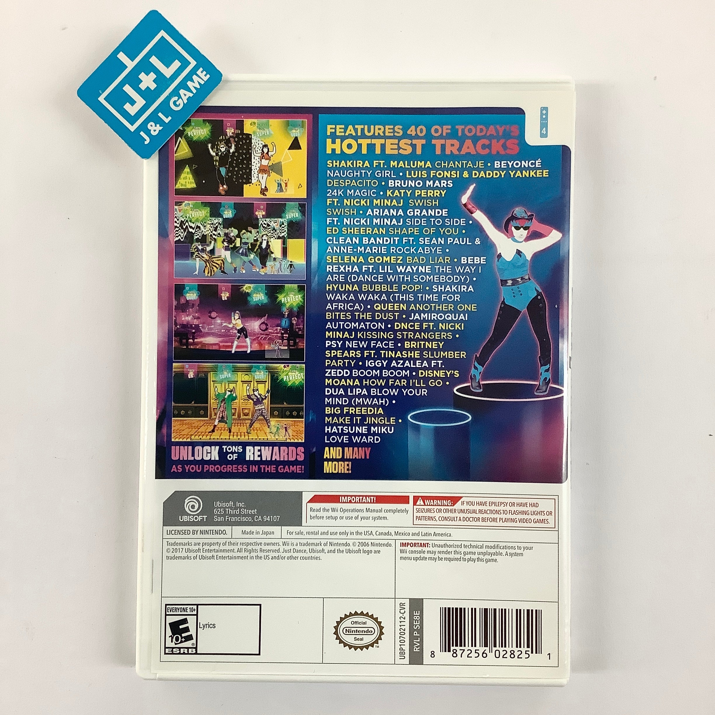Just Dance 2018 - Nintendo Wii [Pre-Owned] Video Games Ubisoft   