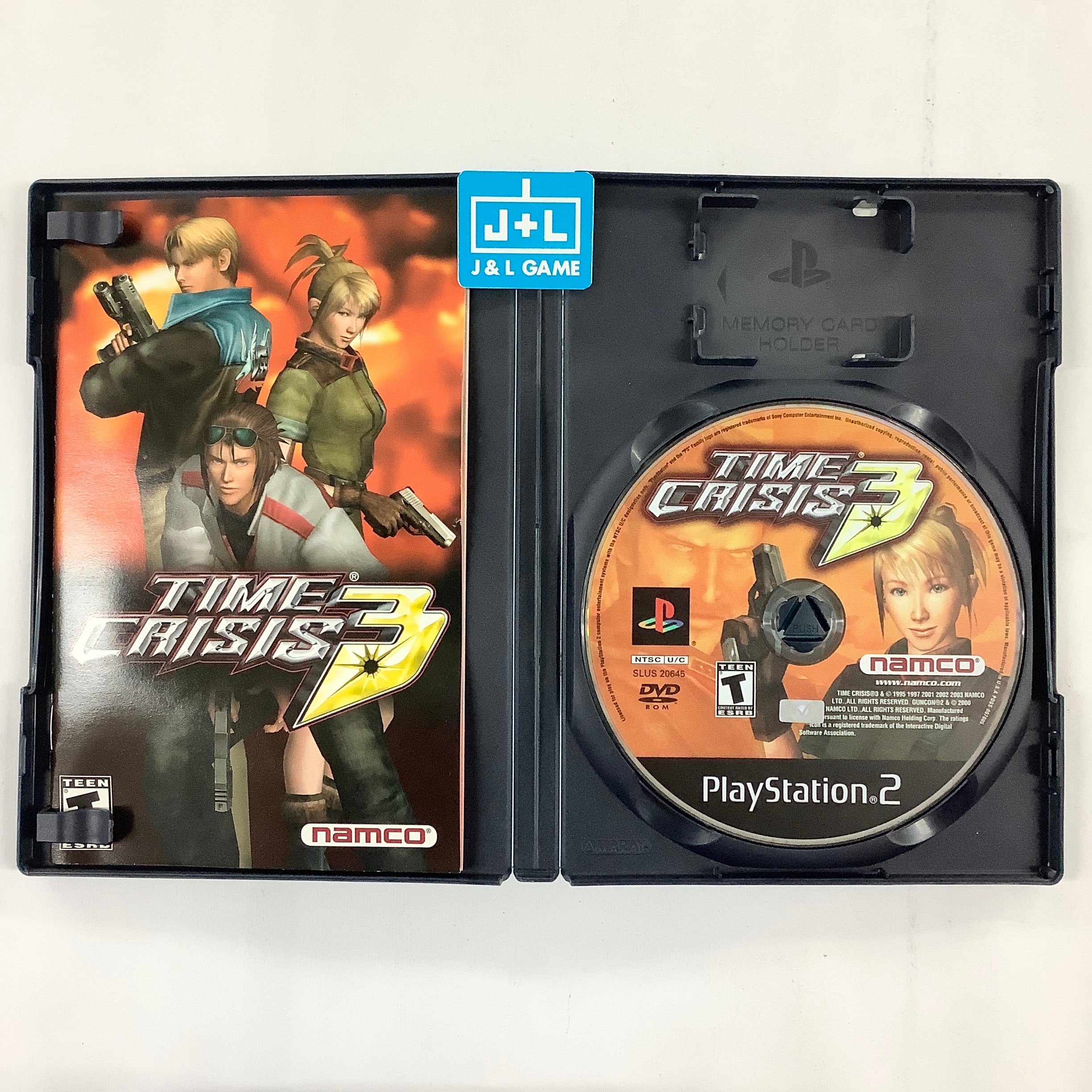 Time Crisis 3 - (PS2) PlayStation 2 [Pre-Owned] | J&L Game