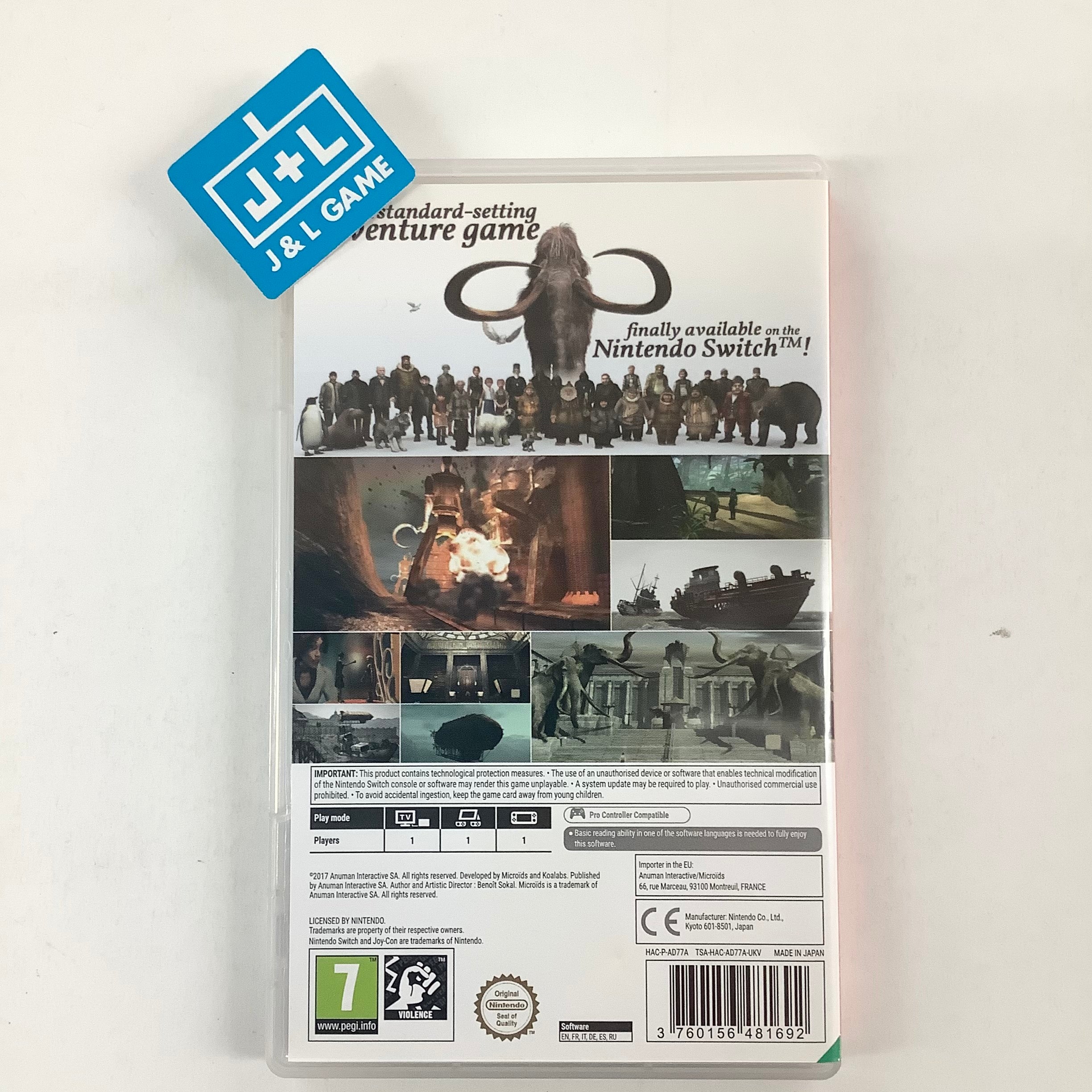 Syberia - (NSW) Nintendo Switch [Pre-Owned] (European Import) Video Games Microids   