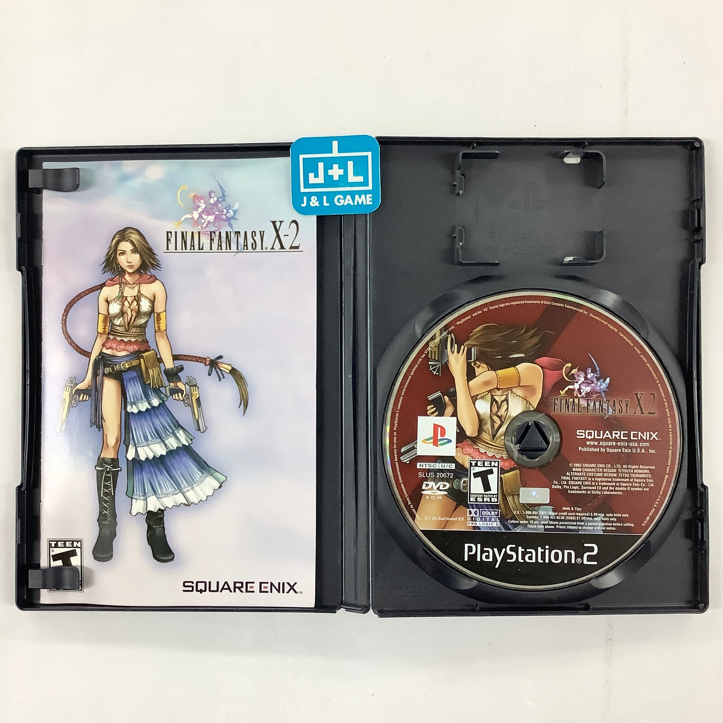 Final Fantasy X-2 - (PS2) PlayStation 2 [Pre-Owned] Video Games Square Enix   