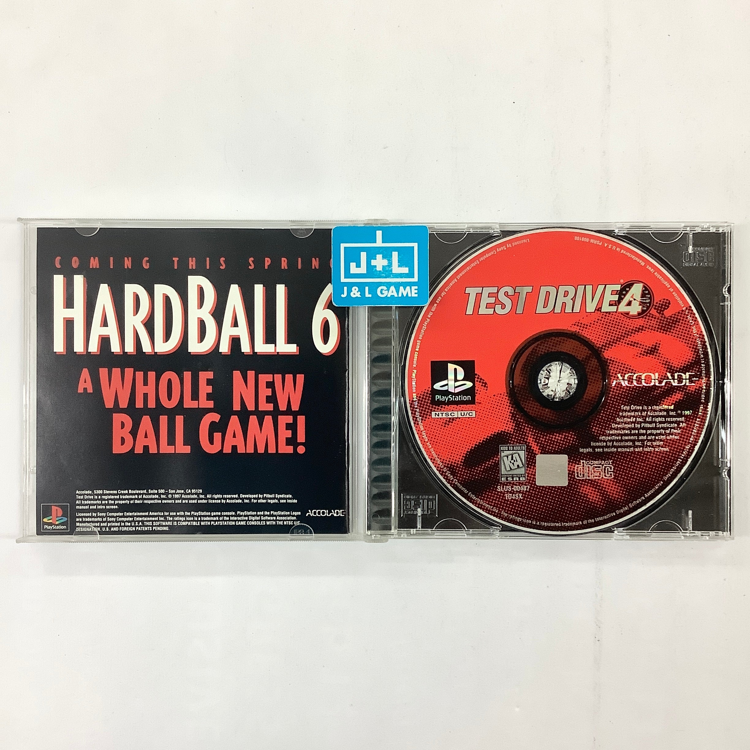 Test Drive 4 - (PS1) PlayStation 1 [Pre-Owned] Video Games Accolade   