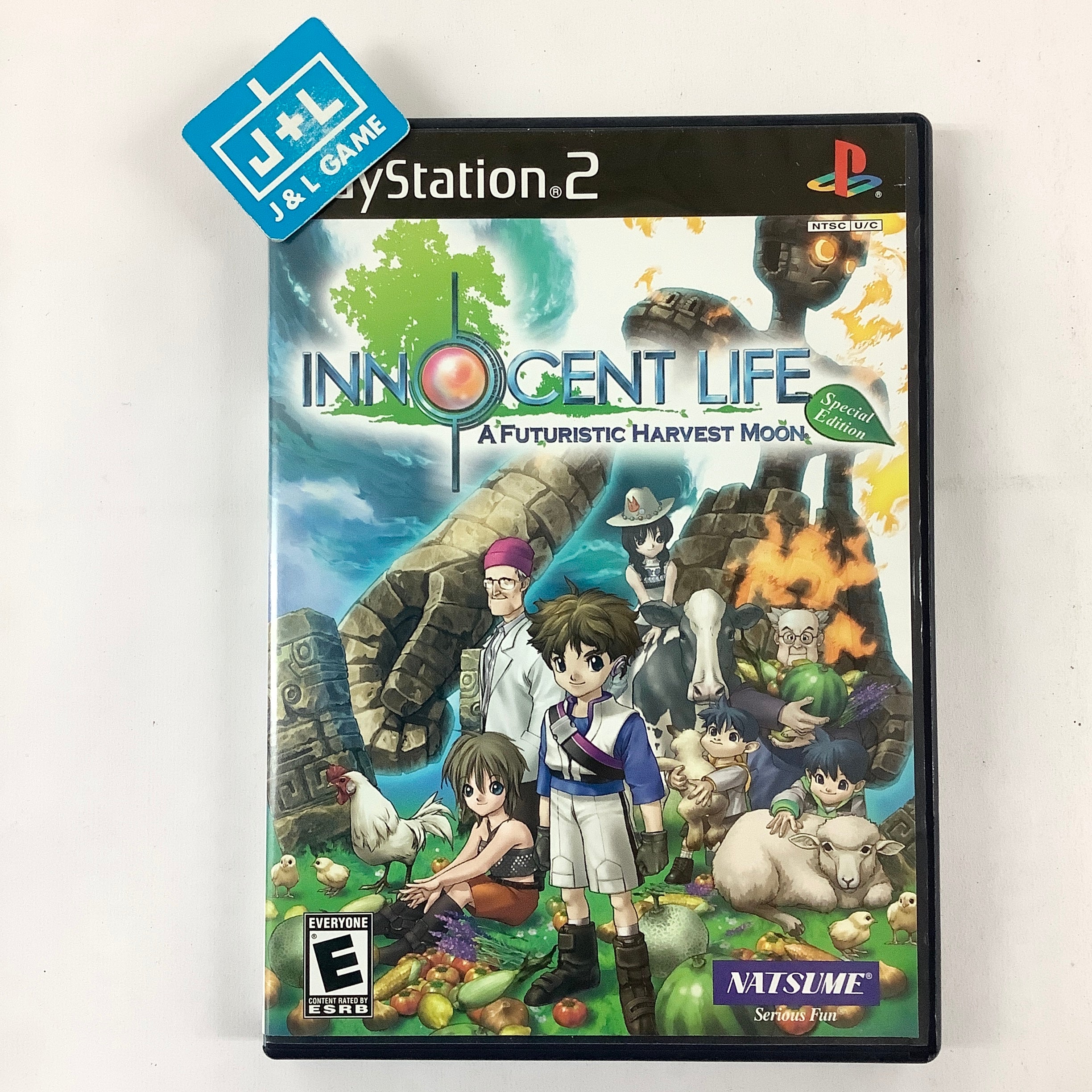 Innocent Life: A Futuristic Harvest Moon (Special Edition) - (PS2) PlayStation 2 [Pre-Owned] Video Games Natsume   