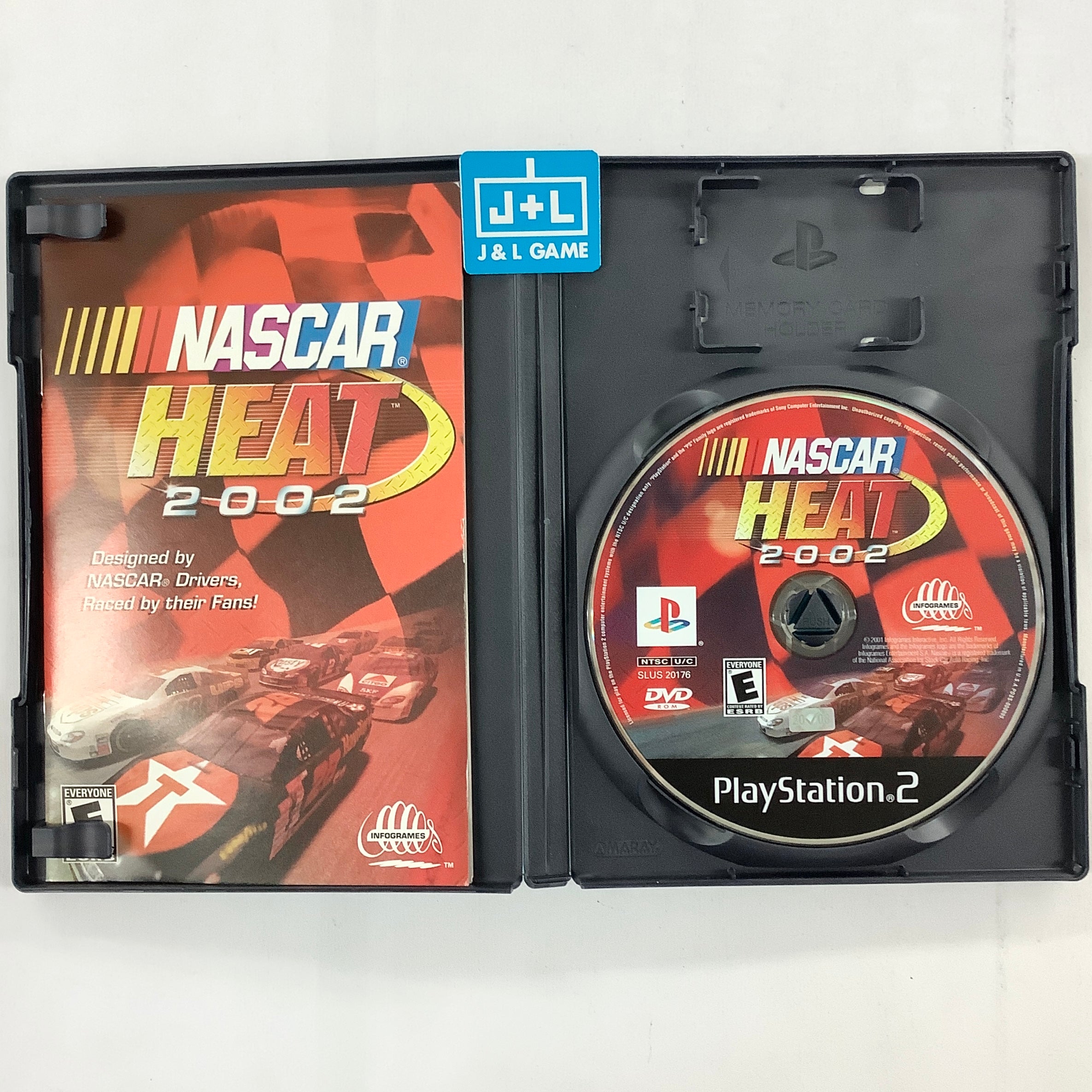NASCAR Heat 2002 - (PS2) PlayStation 2 [Pre-Owned] Video Games Infogrames   