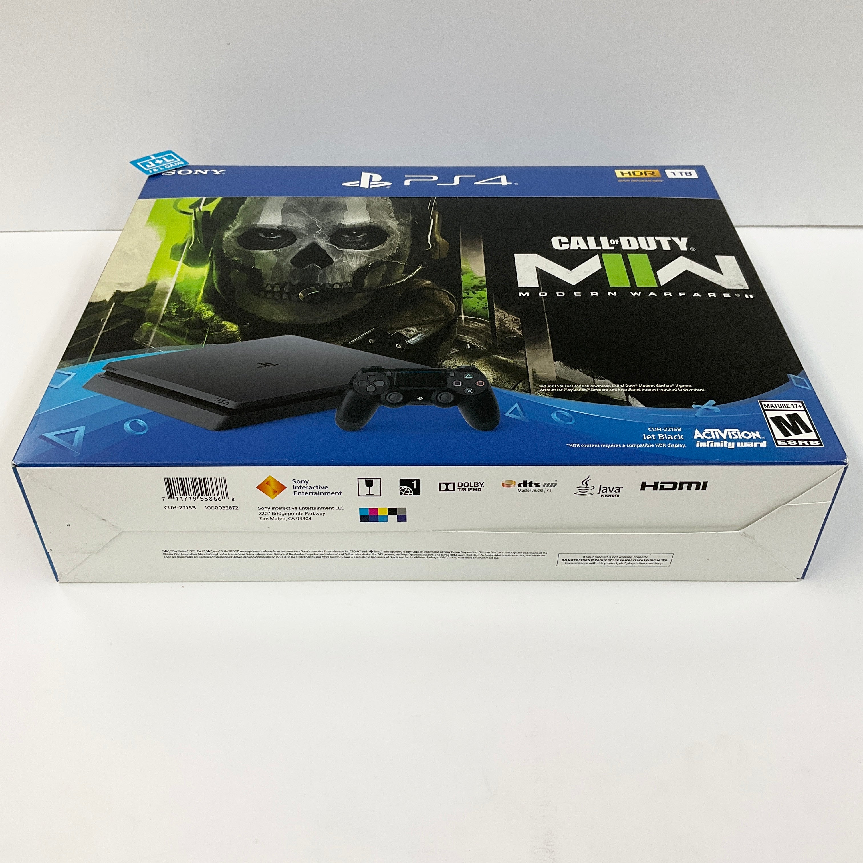 SONY PlayStation 4 Slim 1TB Console (Call of Duty Modern Warfare II Bundle) - (PS4) PlayStation 4 Consoles Sony   