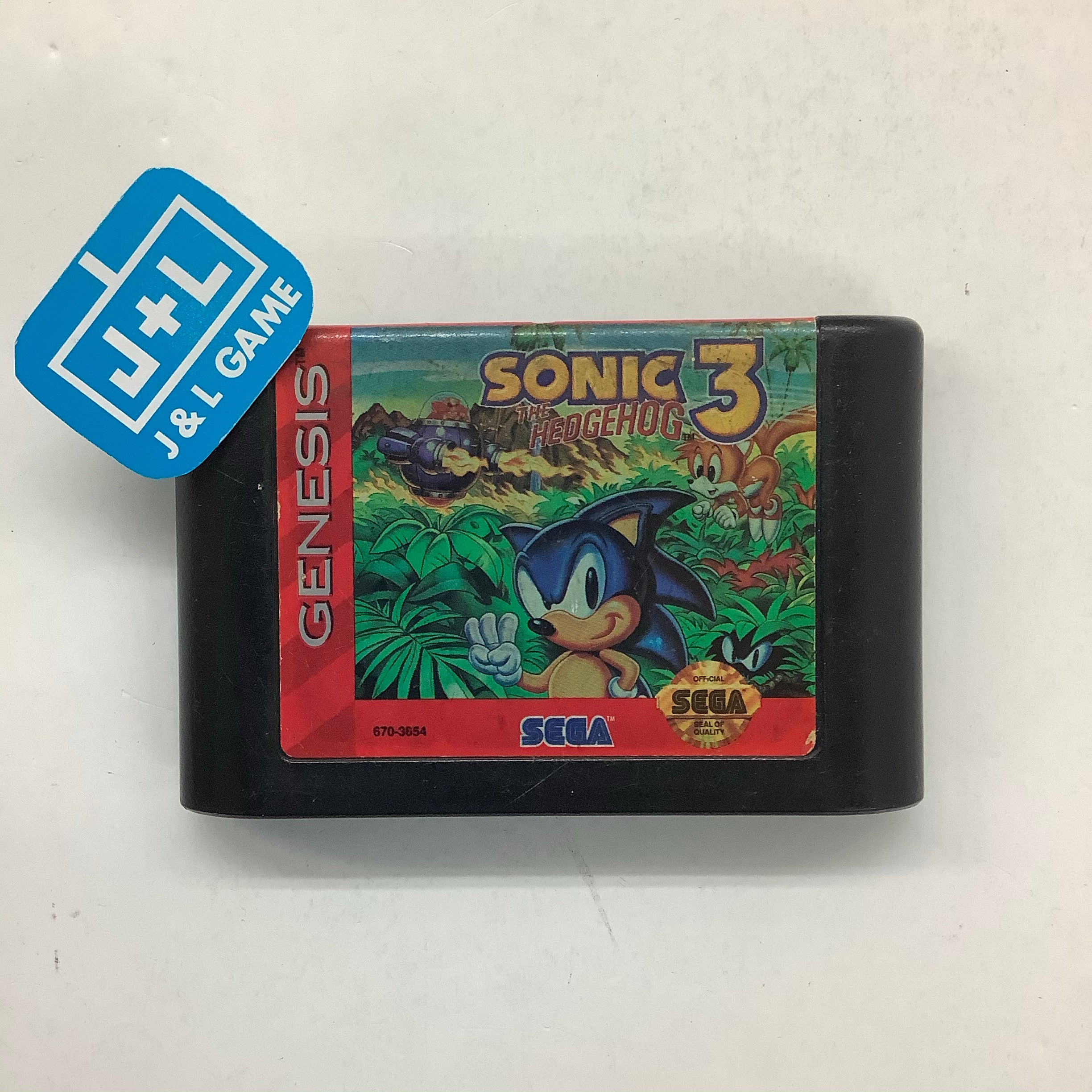 Sonic the Hedgehog 3 - (SG) SEGA Genesis [Pre-Owned] Video Games SEGA   