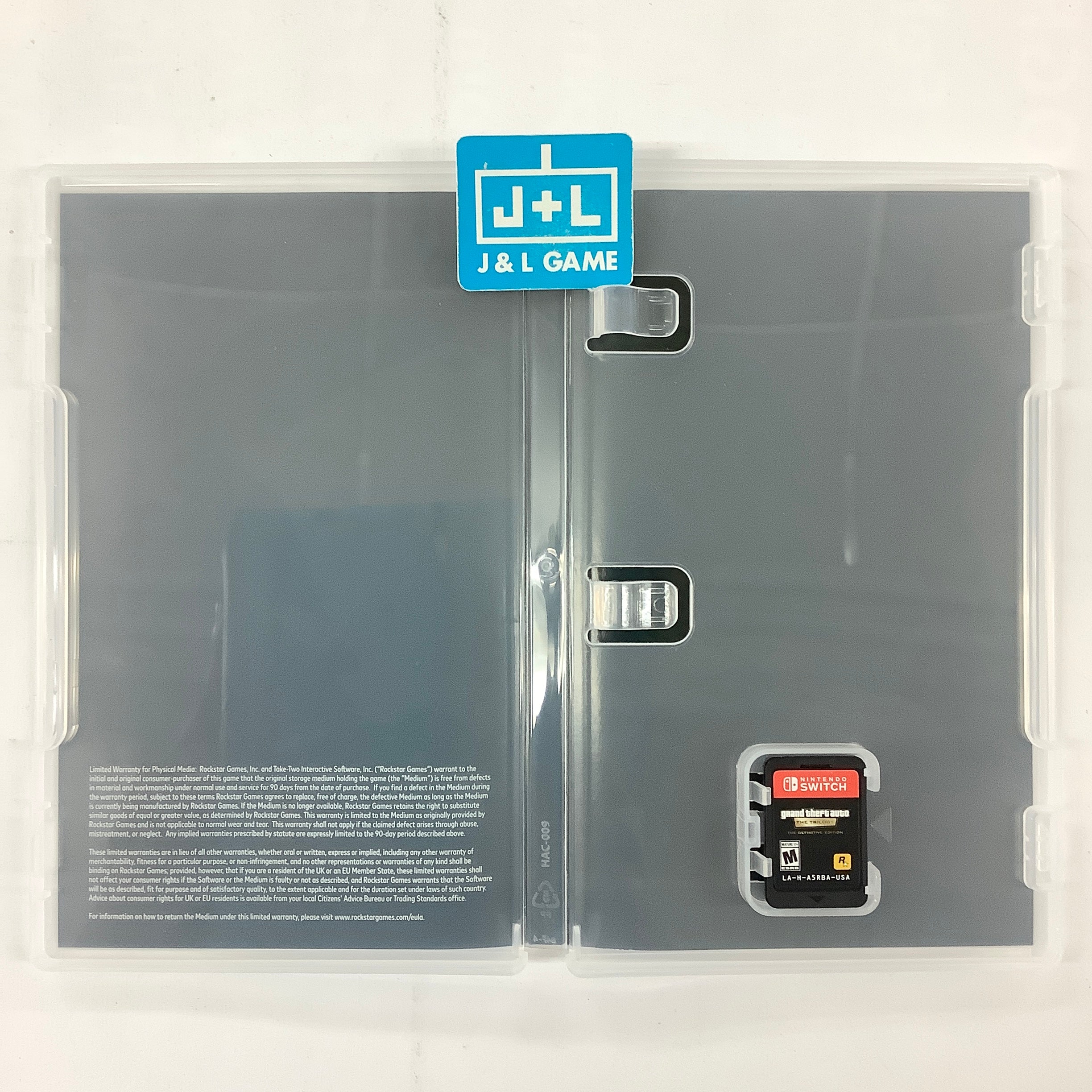 Grand Theft Auto: The Trilogy The Definitive Edition - (NSW) Nintendo Switch [Pre-Owned] Video Games Rockstar Games   
