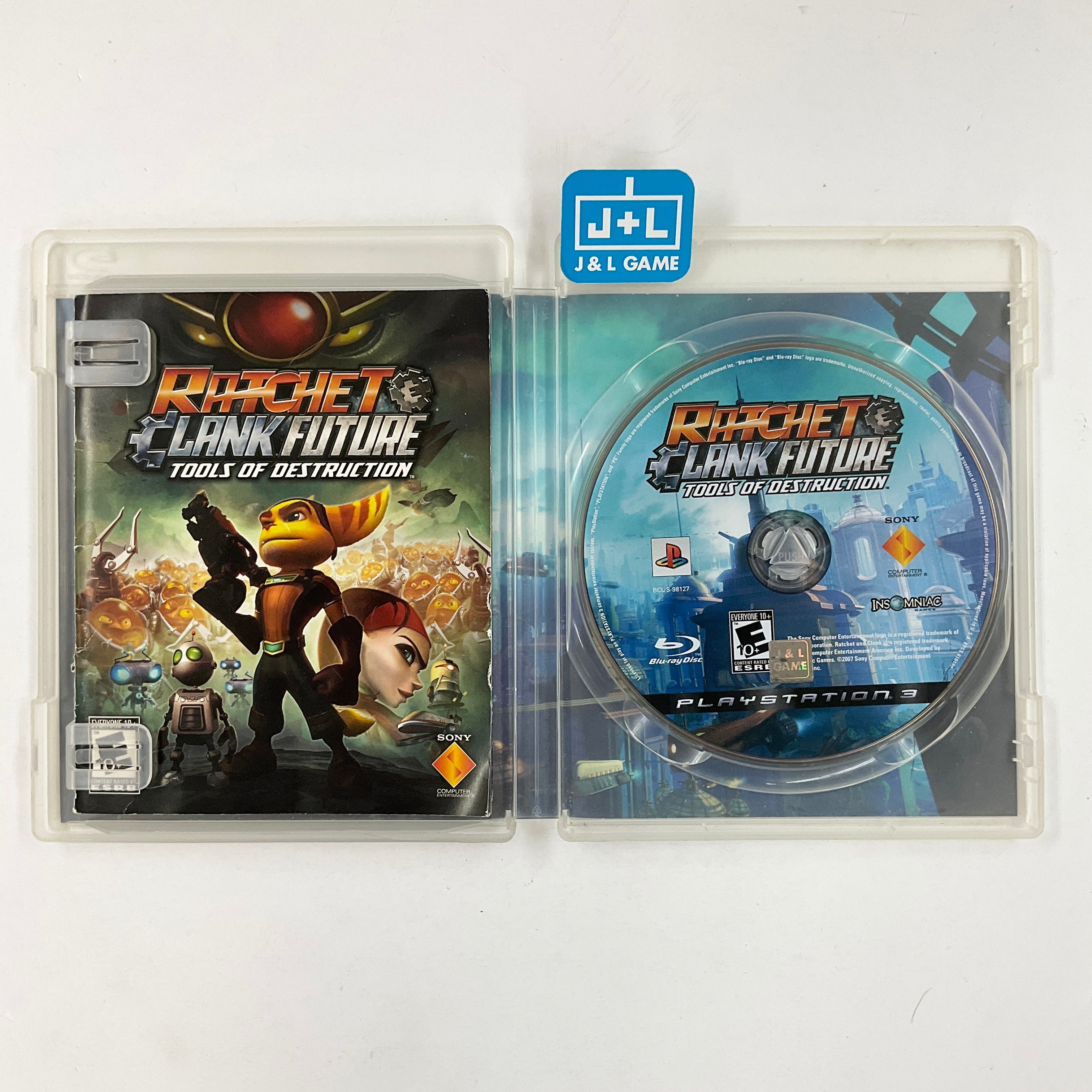 Ratchet & Clank Future: Tools of Destruction - (PS3) PlayStation 3 [Pre-Owned] Video Games SCEA   