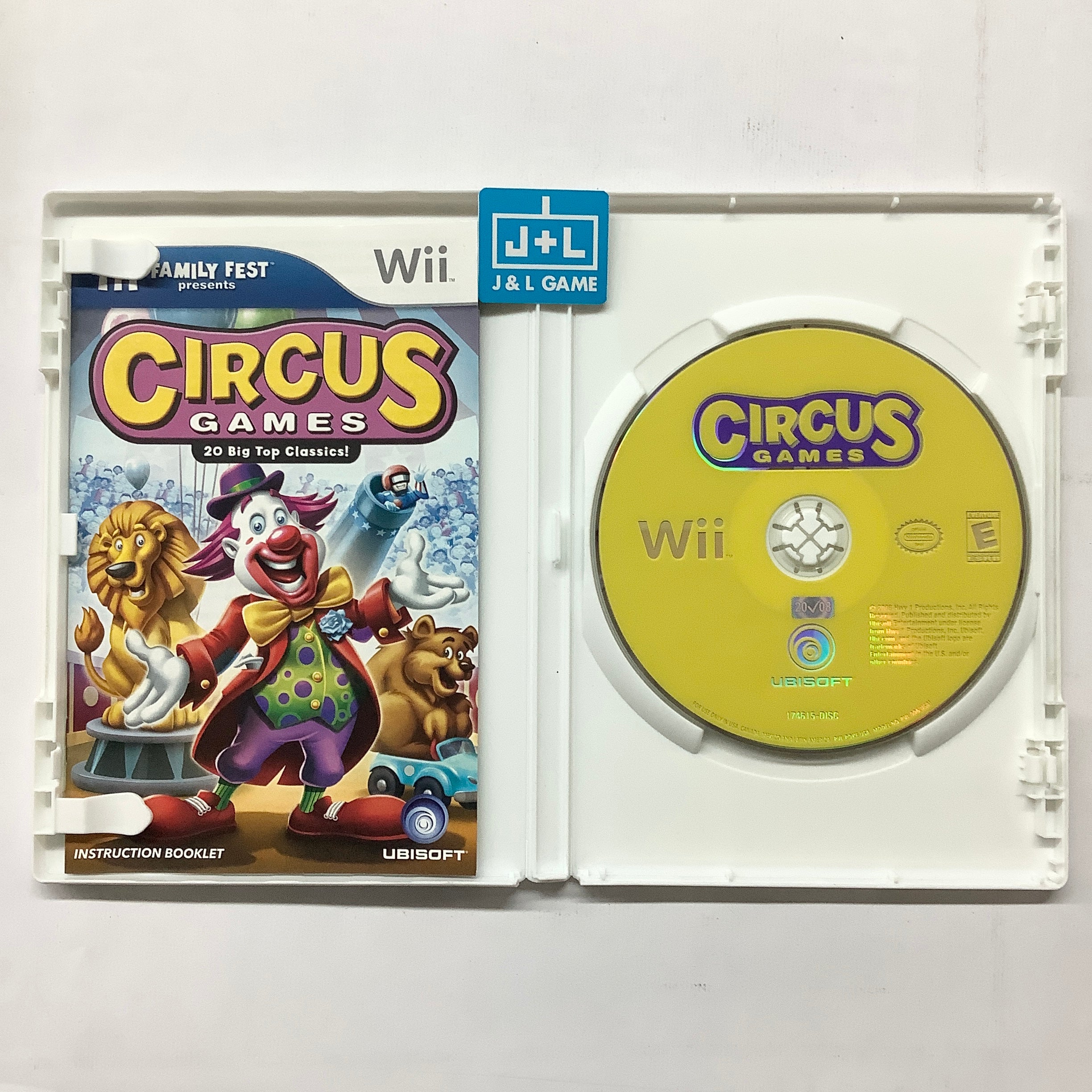 Family Fest Presents Circus Games - Nintendo Wii [Pre-Owned] Video Games Ubisoft   