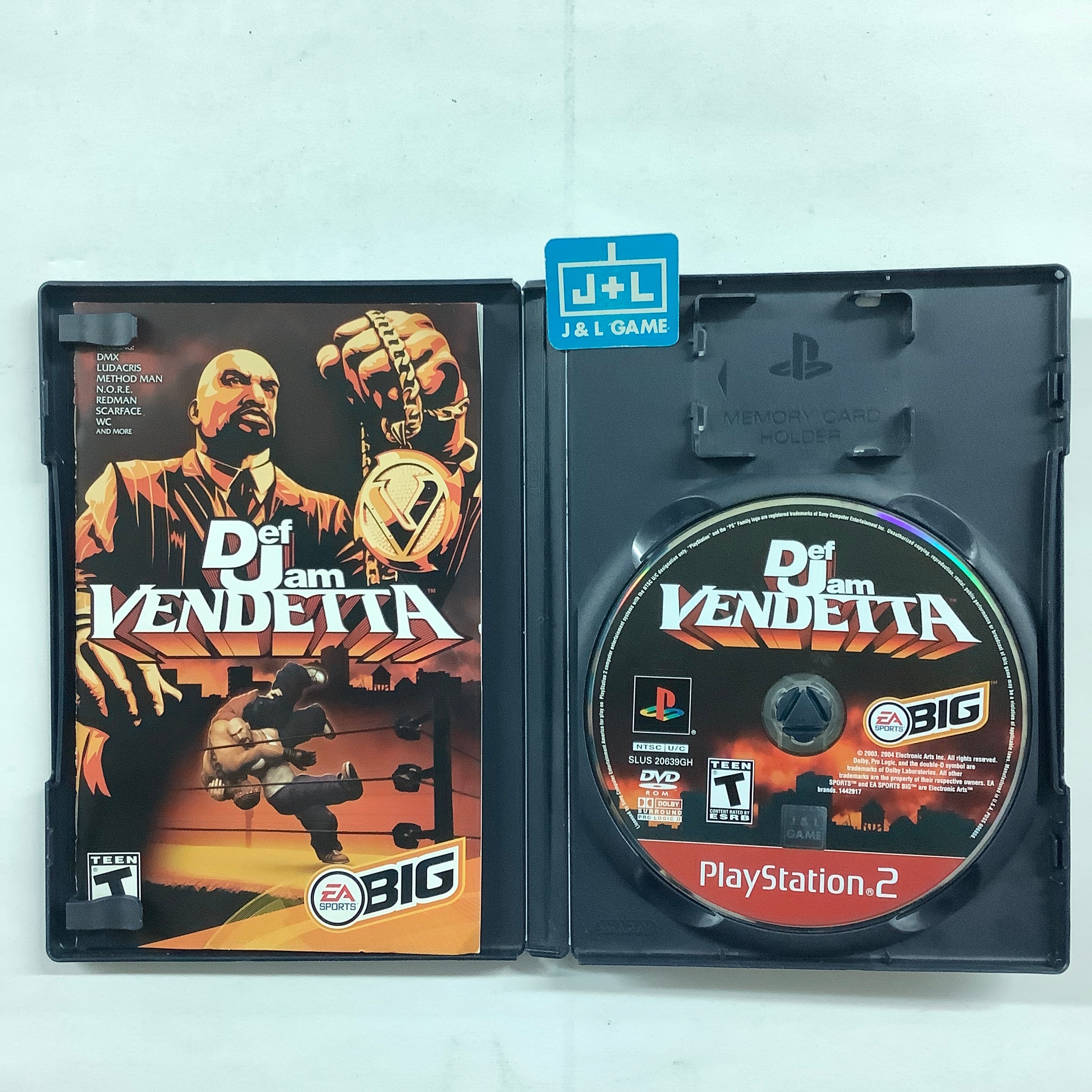 Def Jam Vendetta (Greatest Hits)  - (PS2) PlayStation 2 [Pre-Owned] Video Games EA Sports Big   