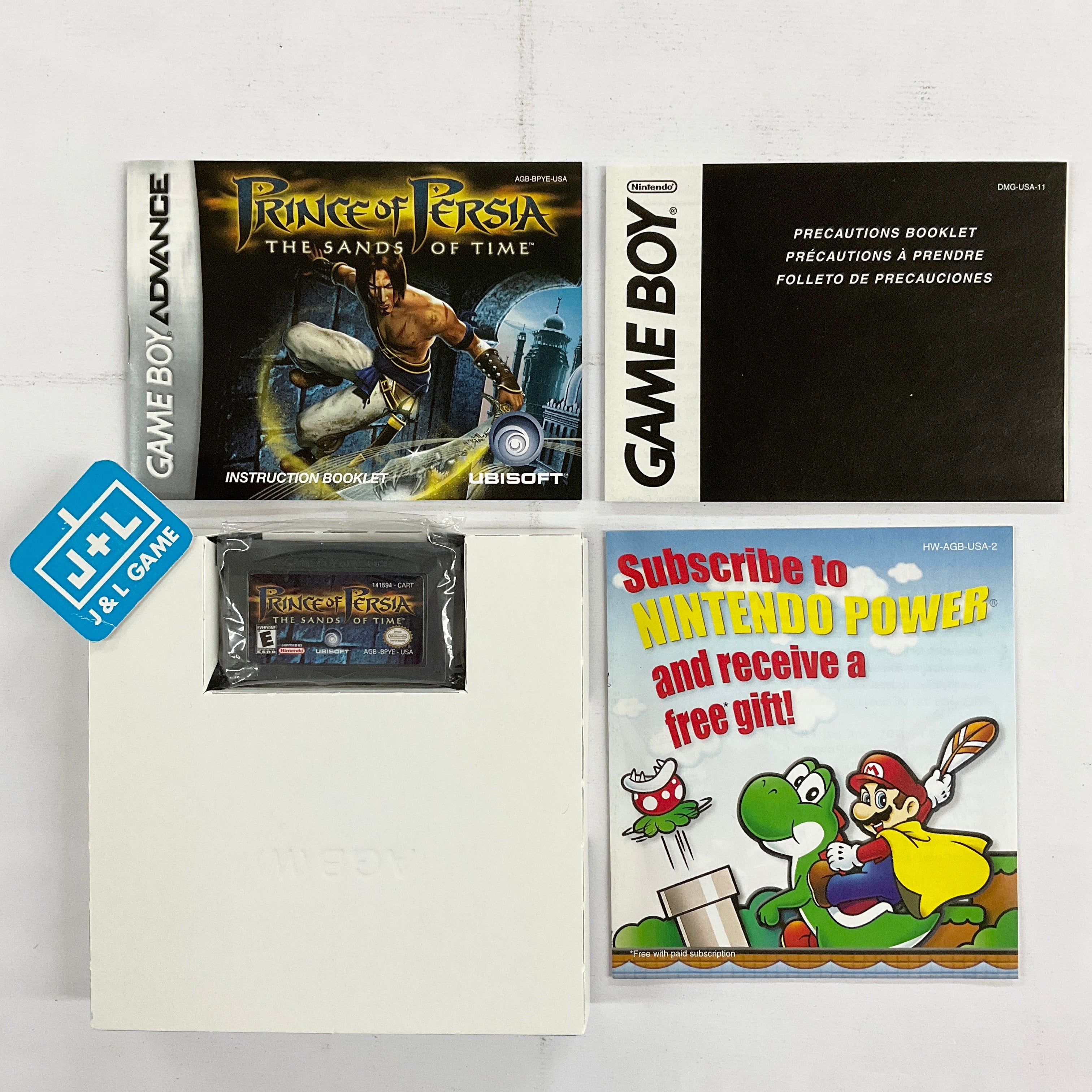 Prince of Persia: The Sands of Time - (GBA) Game Boy Advance [Pre-Owned] Video Games Ubisoft   