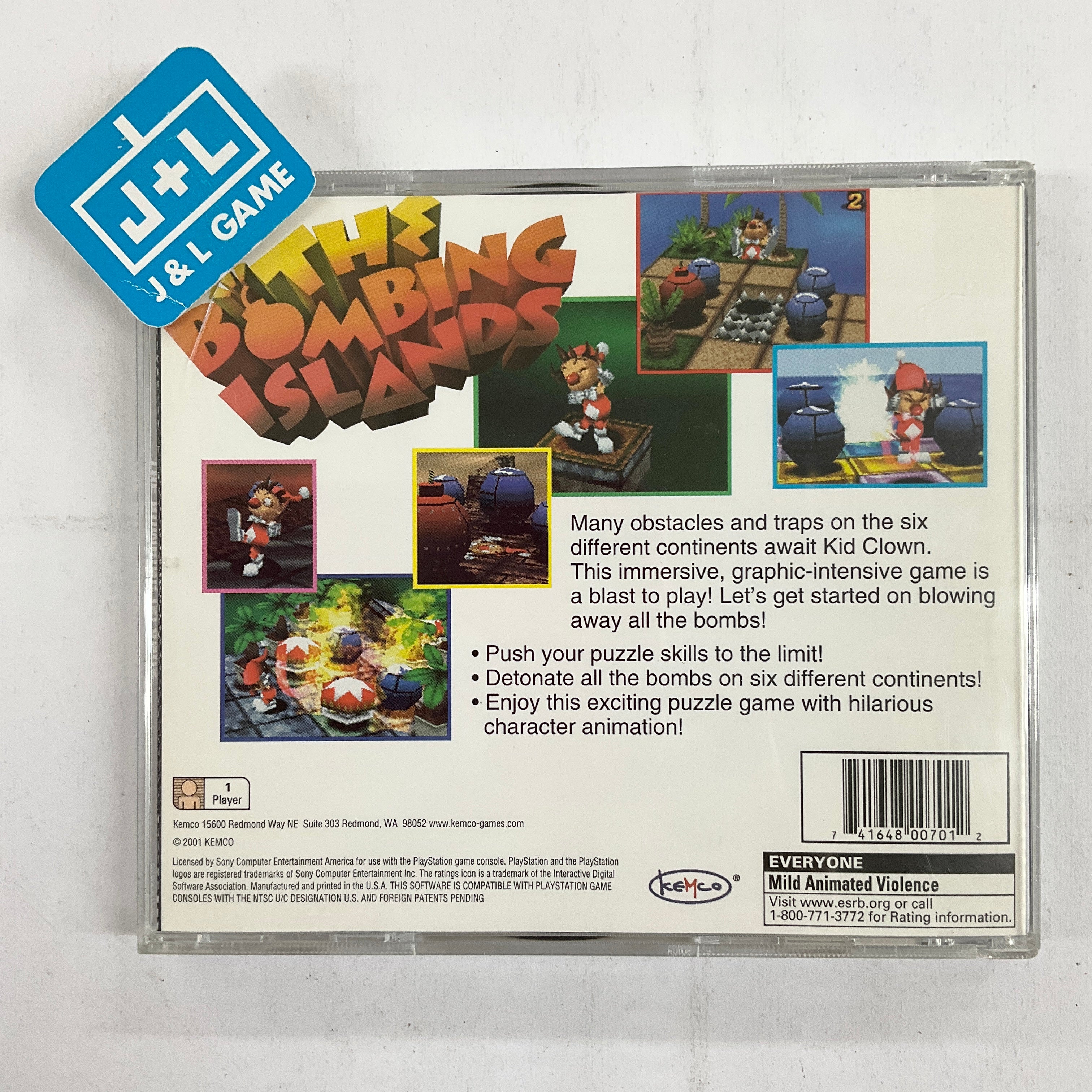 The Bombing Islands - (PS1) PlayStation 1 [Pre-Owned] Video Games Kemco   