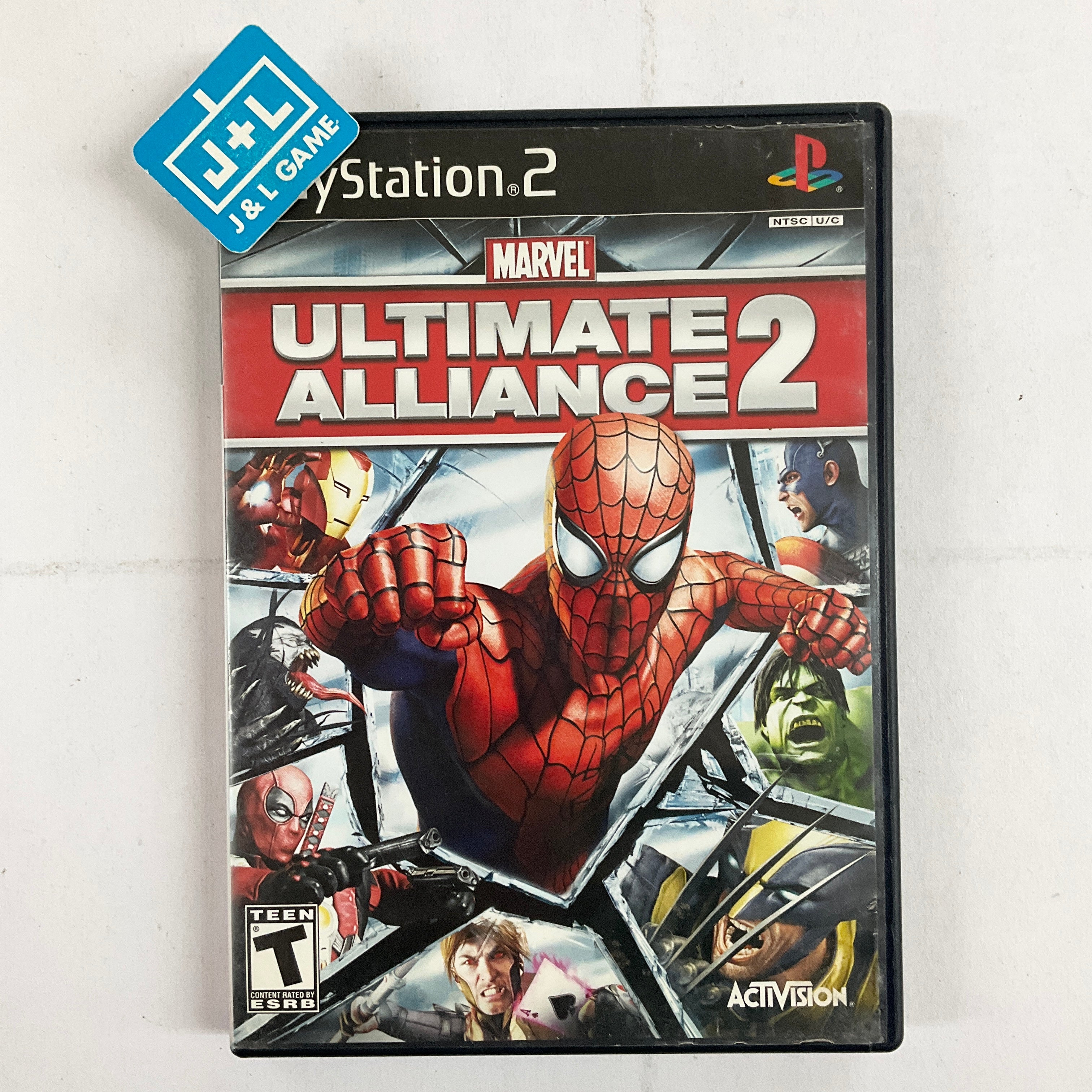 Marvel: Ultimate Alliance 2 - (PS2) PlayStation 2 [Pre-Owned] Video Games Activision   