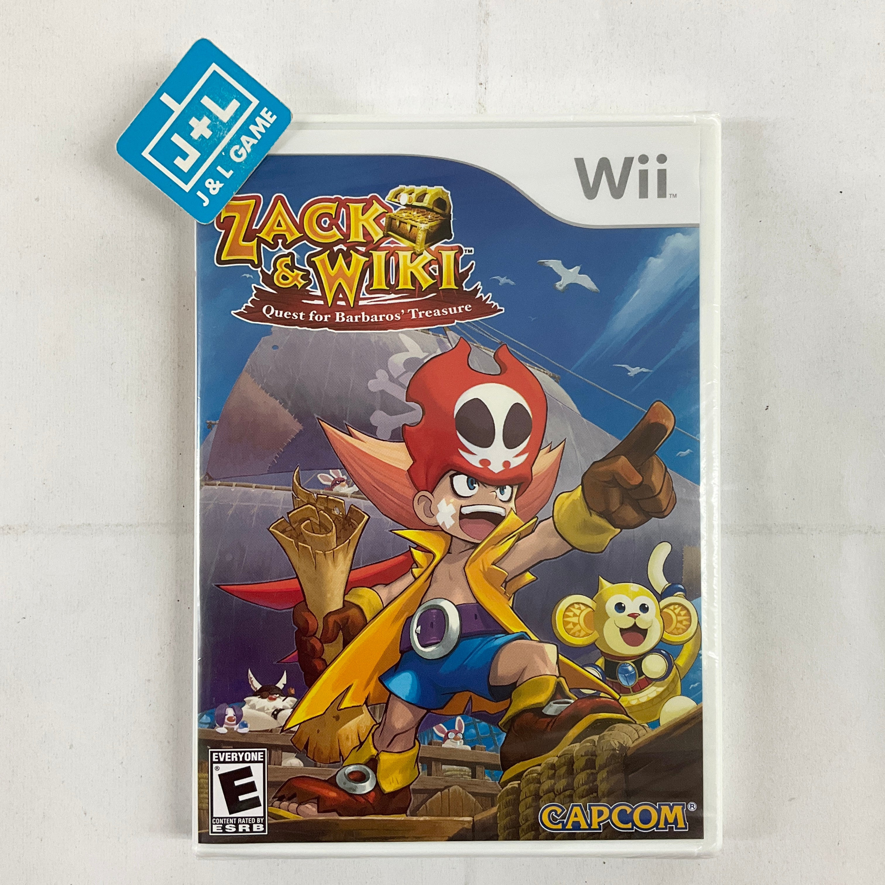 Zack & Wiki: Quest for Barbaros' Treasure - Nintendo Wii Video Games Capcom   